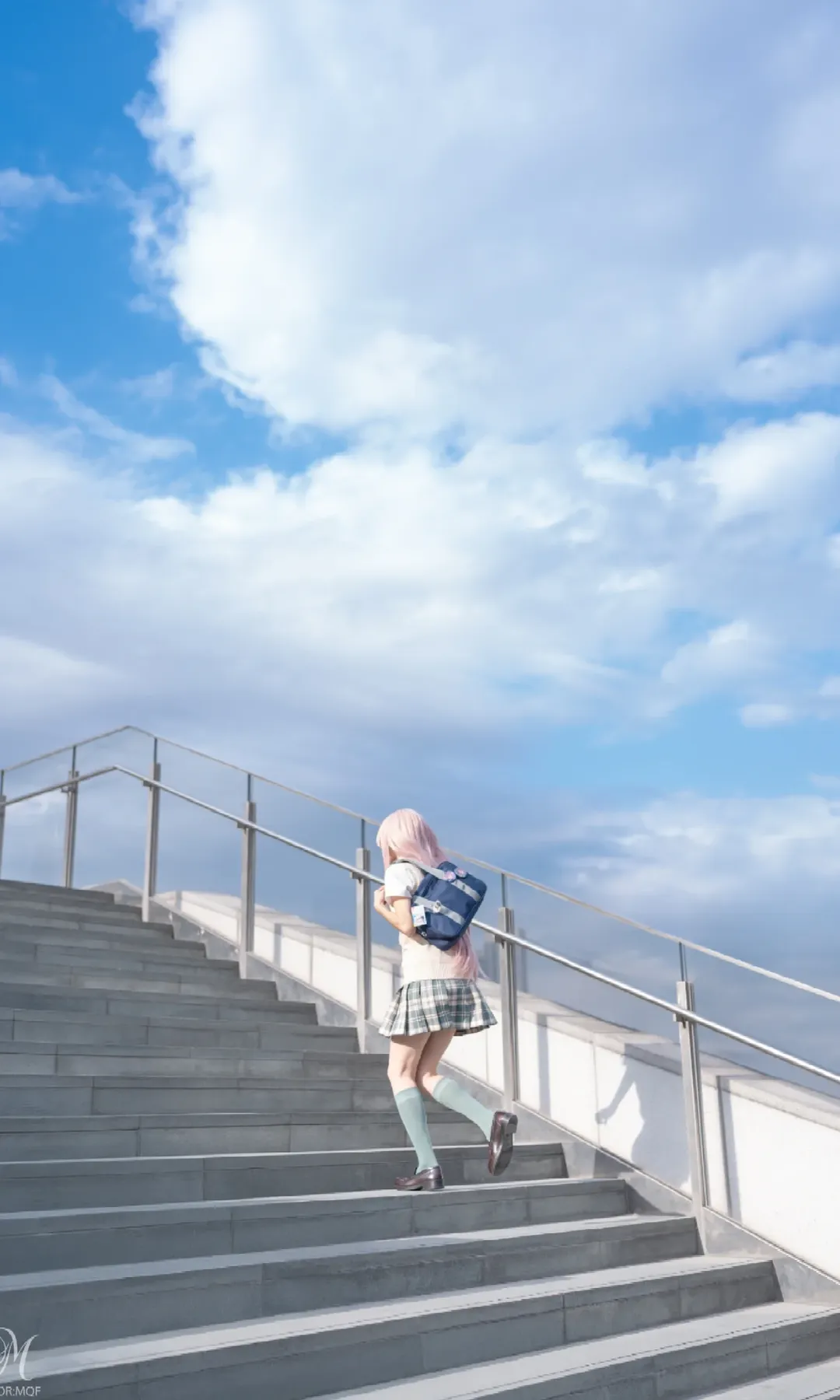 二次元cosplay, jk制服, MyGO!!!!!, 日系写真, 千早爱音cos