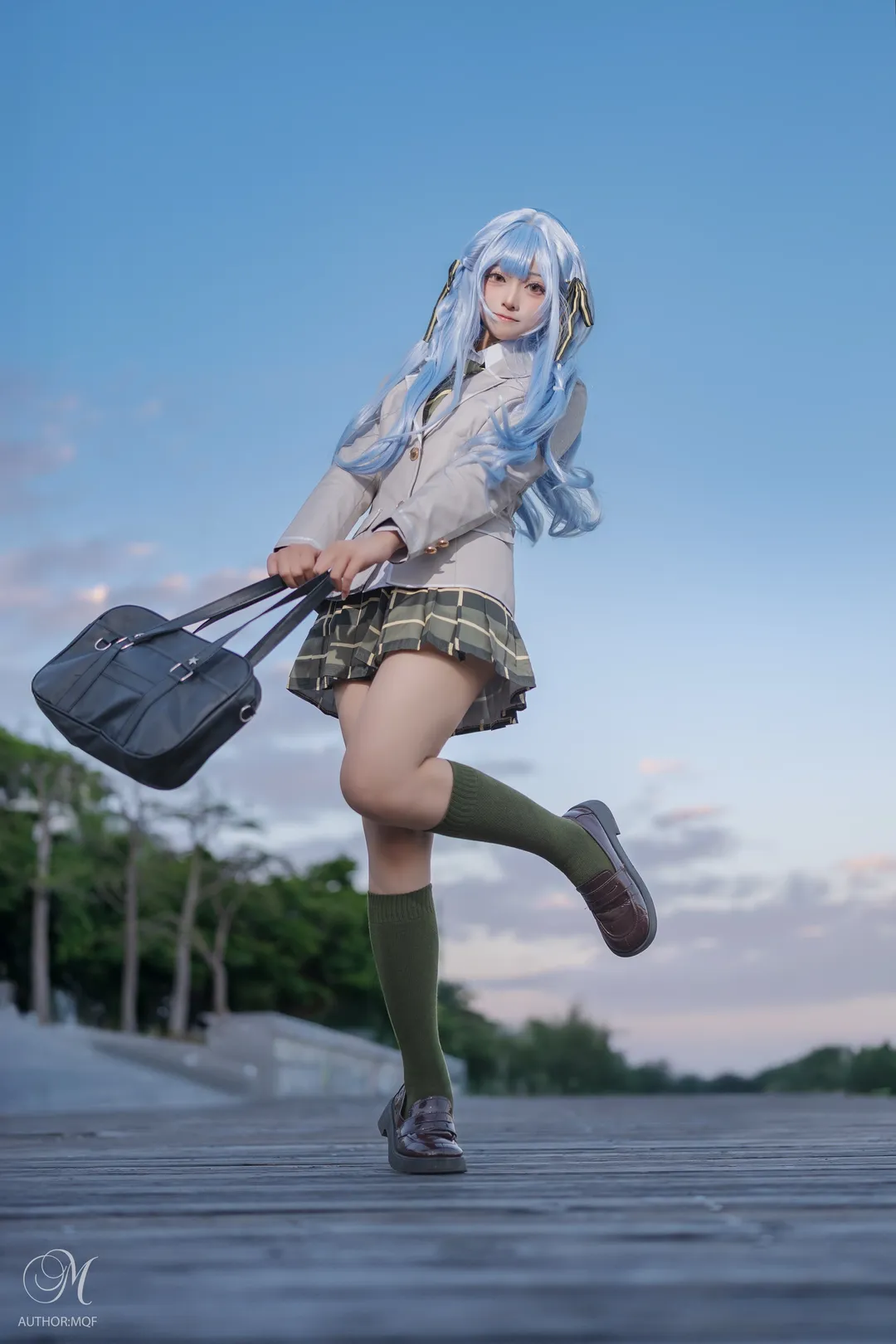 コスプレ, 豊川祥子 コスプレ, ロケーション撮影, JK制服, MyGO!!!!!
