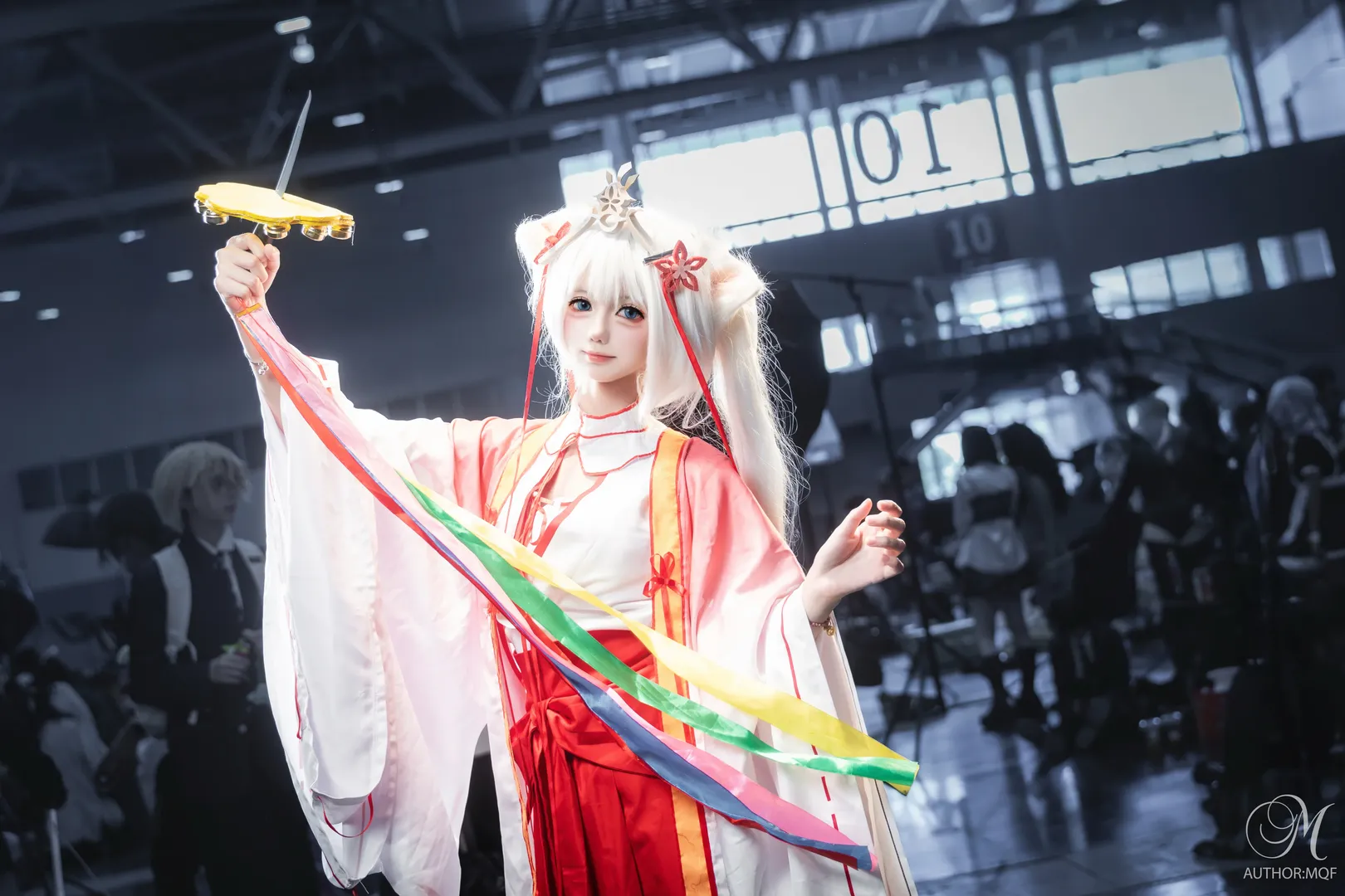 漫展返图, 二次元装扮, cosplay场照, 朝武芳乃cos, 千戀萬花 - 第1张