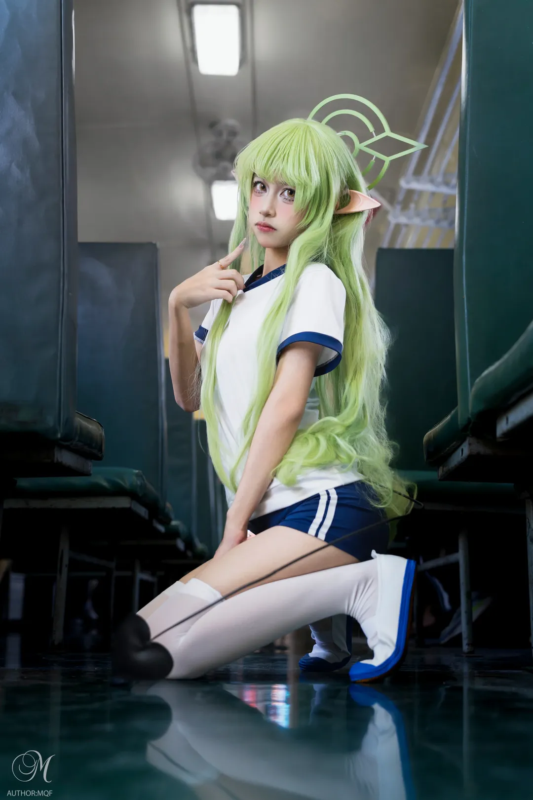 蔚蓝档案, cosplay摄影, 铁道双子, 索尼a7c2, 橘光cos - 第3张