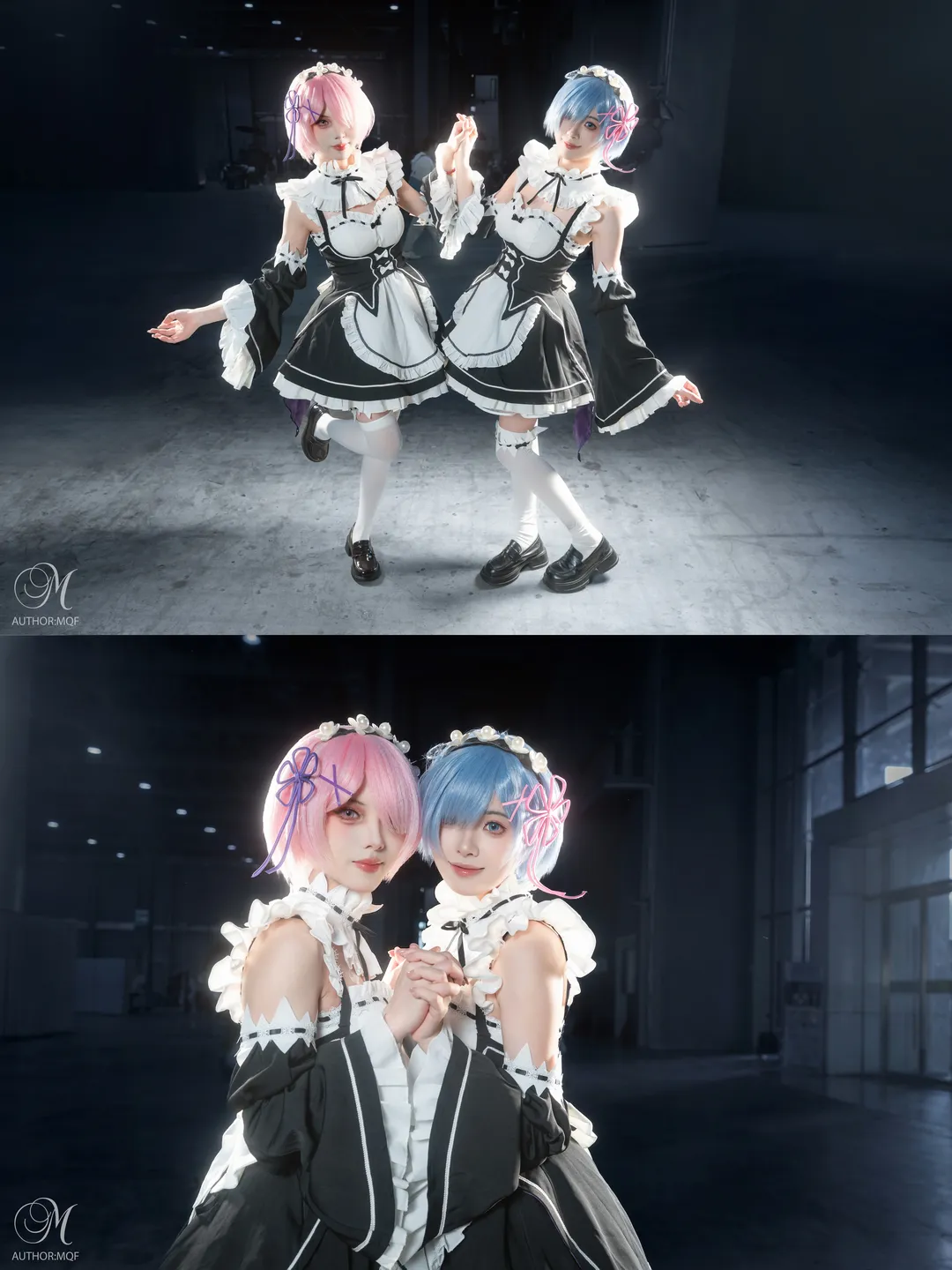 イベント写真, Re:ゼロから始める異世界生活, ラムとレムのコスプレ, ペアコスプレ, ソニー α7C II - 1枚目