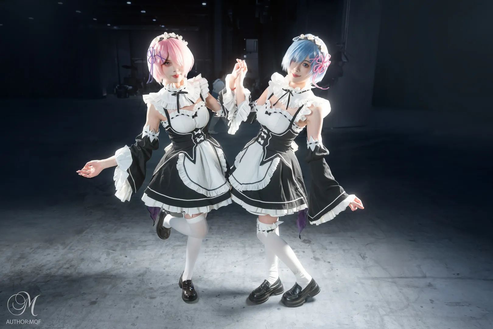 漫展场照, 从零开始的异世界, 拉姆蕾姆cos, 双人cosplay, 索尼a7c2