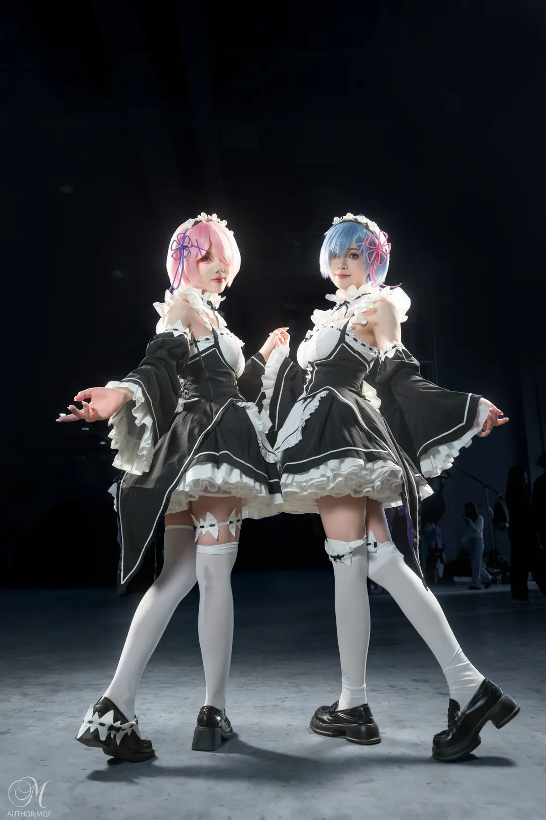 イベント写真, Re:ゼロから始める異世界生活, ラムとレムのコスプレ, ペアコスプレ, ソニー α7C II - 6枚目