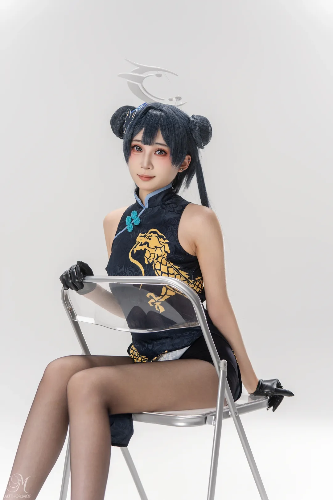 ブルーアーカイブ, キサキ コスプレ, ポーズ参考, 二次元コスプレ, 白ホリ撮影 - 7枚目