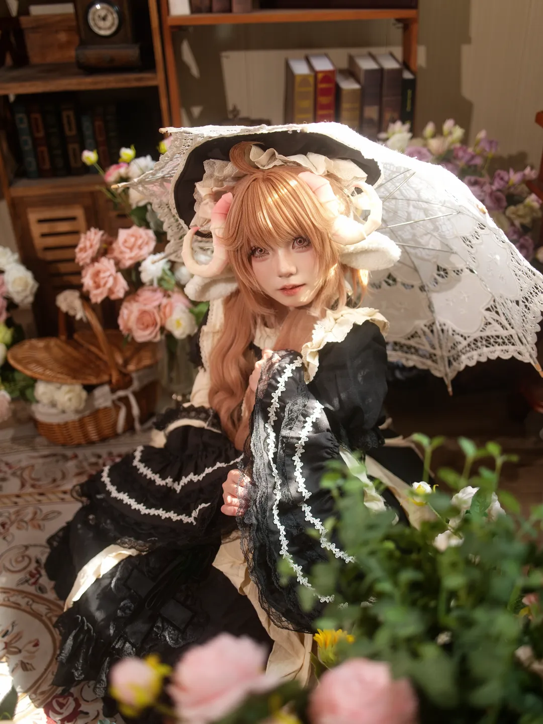 明日方舟, 艾雅法拉cos, cosplay摄影, Lolita穿搭, 广州棚拍 - 第3张