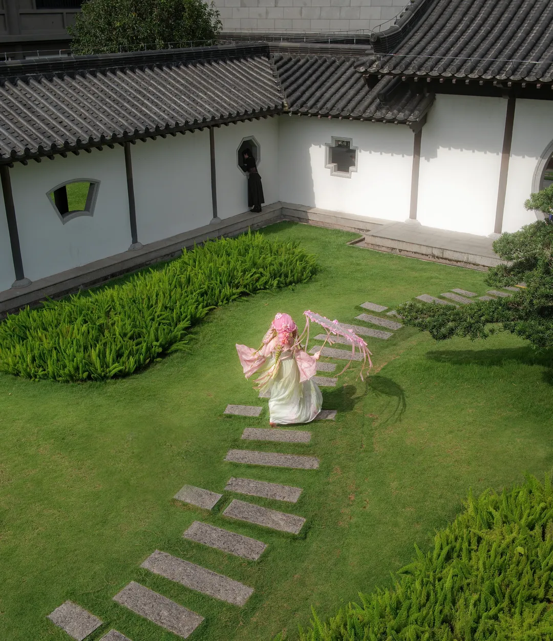 动漫角色还原, 鬼灭之刃, 甘露寺蜜璃cos, cosplay摄影, 国风二次元 - 第6张