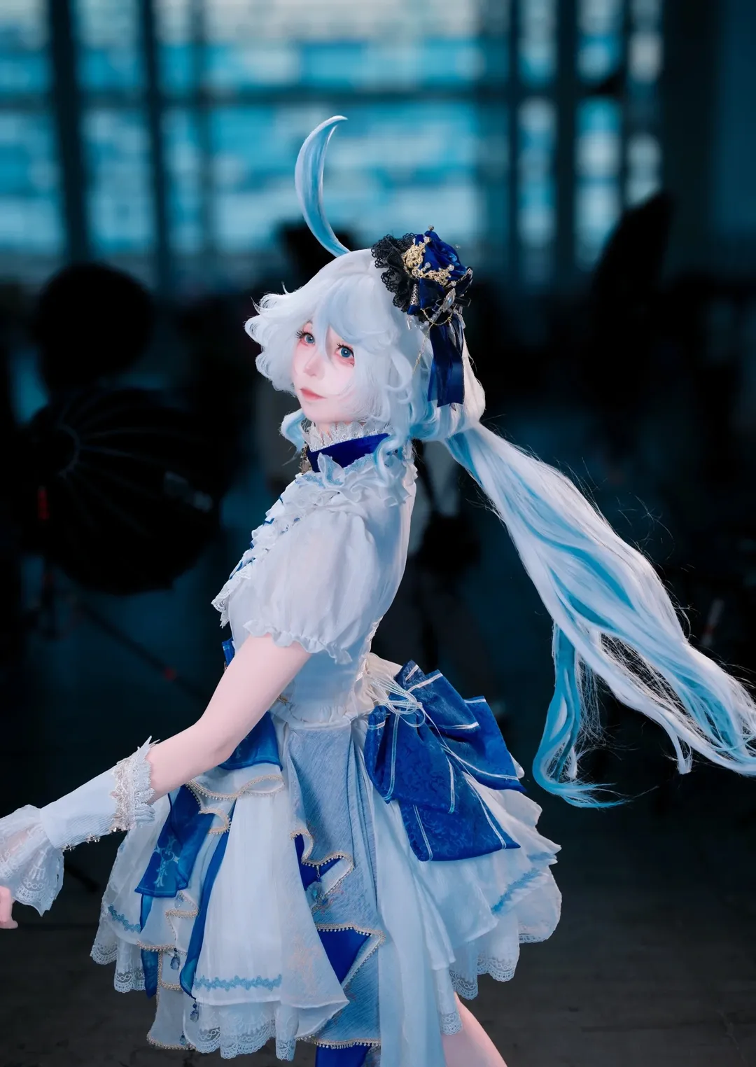 原神, 漫展返图, 芙宁娜cos, 二次元私设, 蓝色舞曲 - 第3张