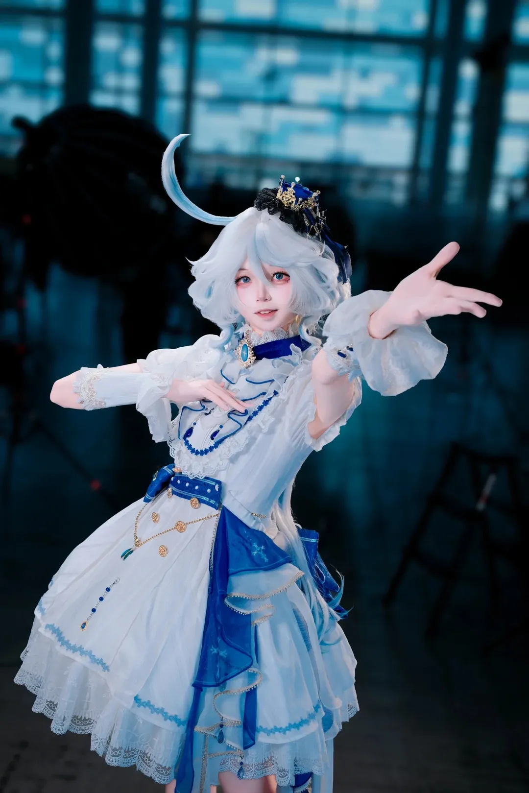 原神, 漫展返图, 芙宁娜cos, 二次元私设, 蓝色舞曲 - 第7张