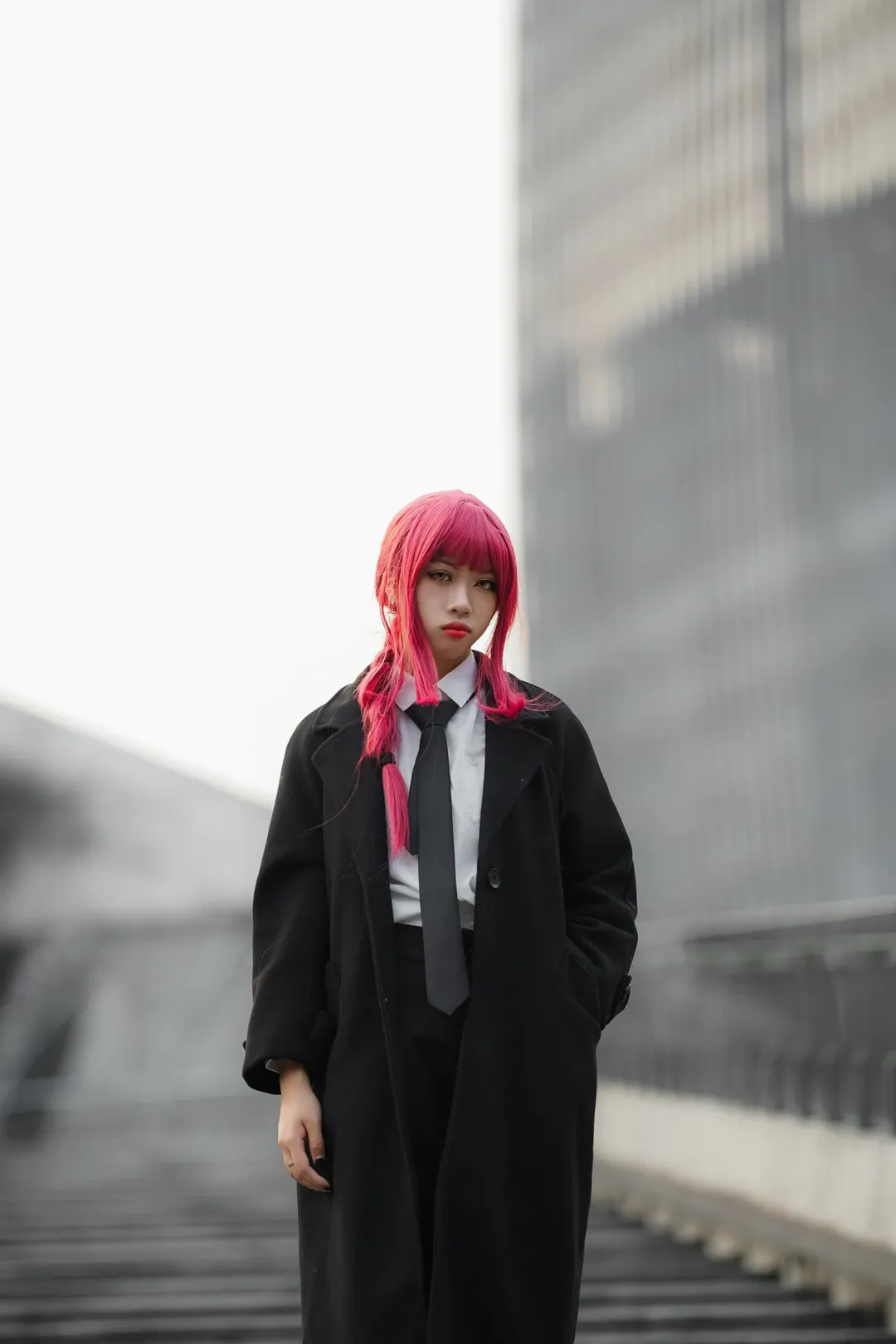 电锯人, cosplay摄影, 广州约拍, 红发造型, 玛奇玛cos - 第3张
