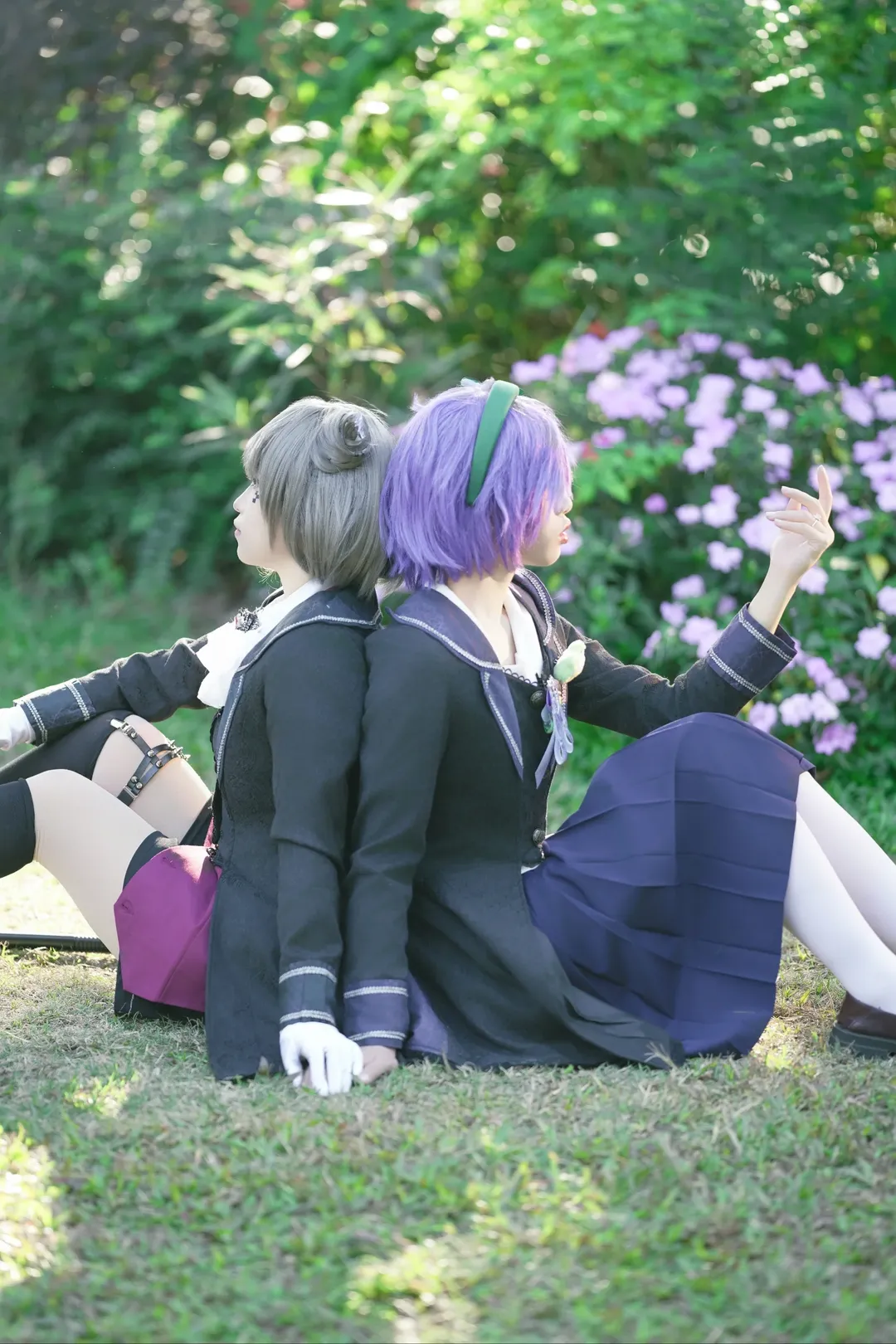 学院风制服, 东方爱cos, 浪漫传说, 赫菲cos, 漫展户外摄影 - 第1张