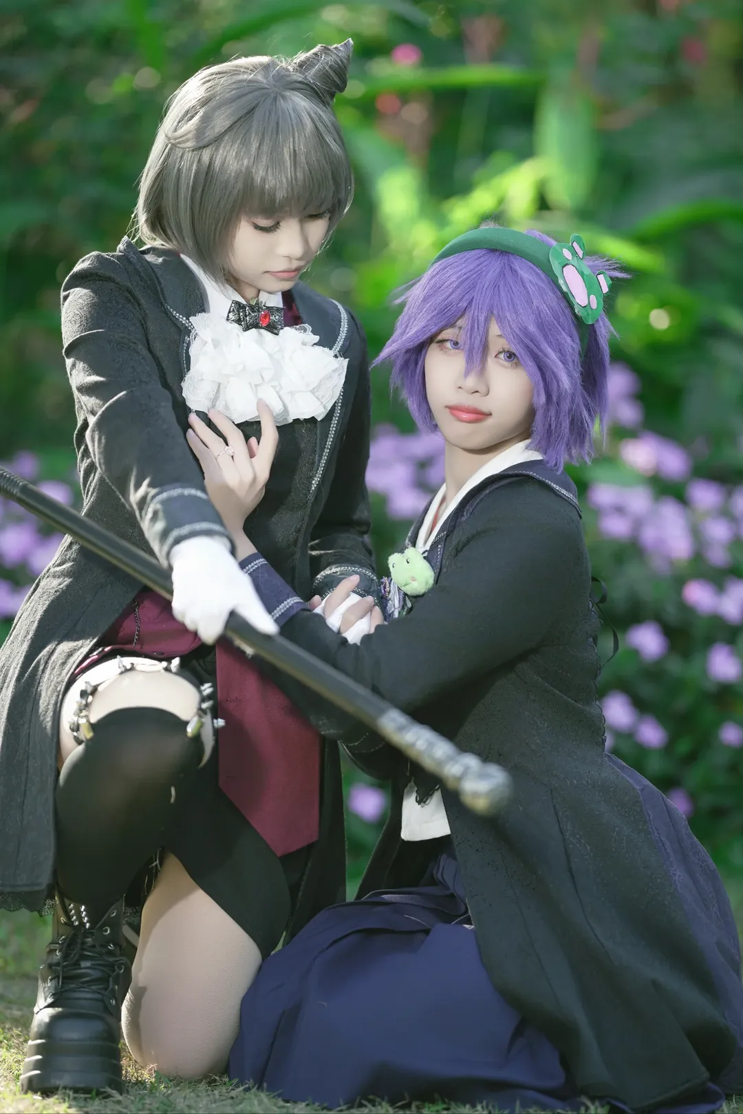 学院風制服, 東方愛コスプレ, 浪漫伝説, ヘファイストス コスプレ, イベント屋外撮影