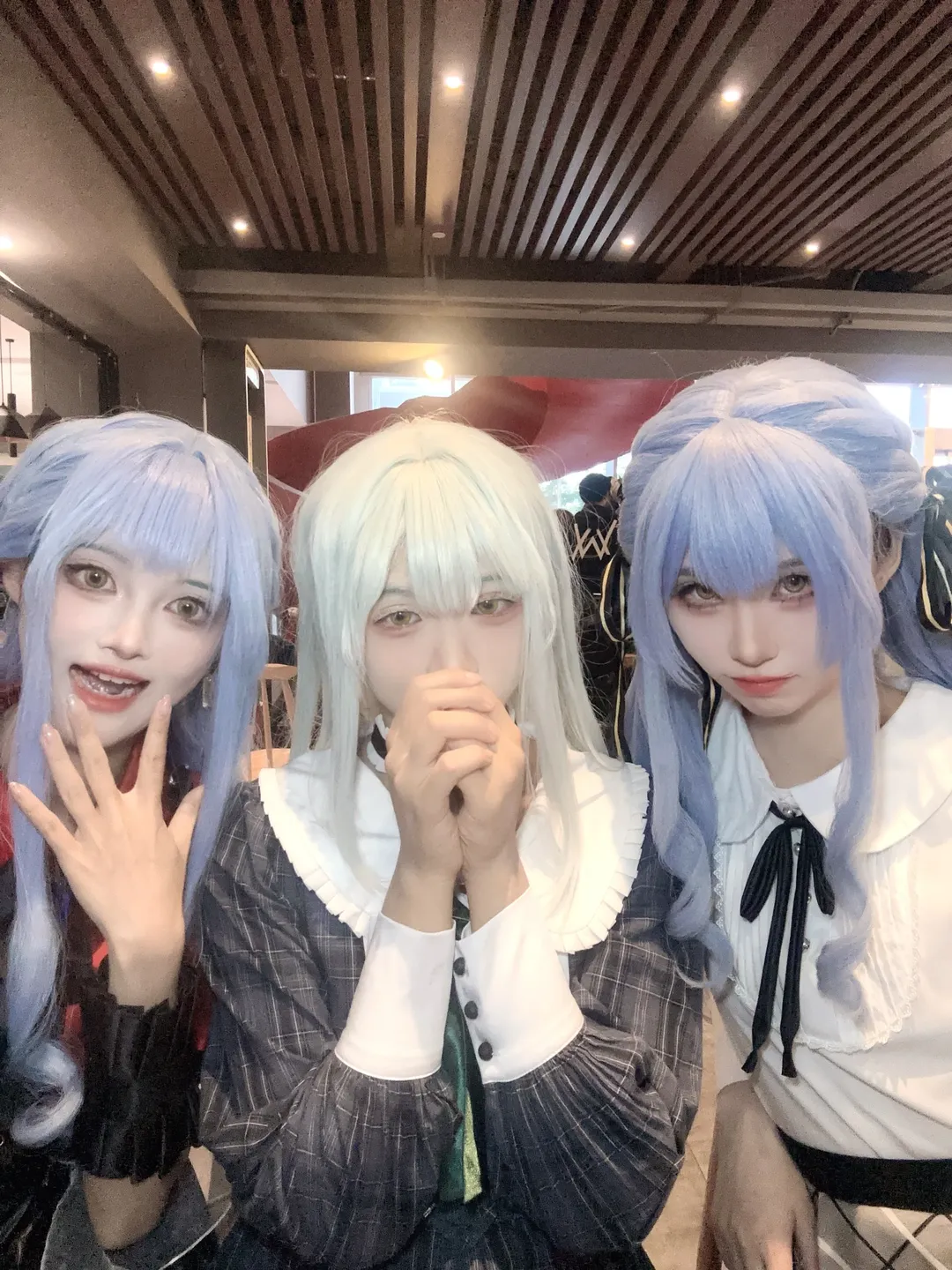 丰川祥子cos, 若叶睦cos, 广州萤火虫, BanG Dream! Ave Mujica, 漫展外场 - 第3张