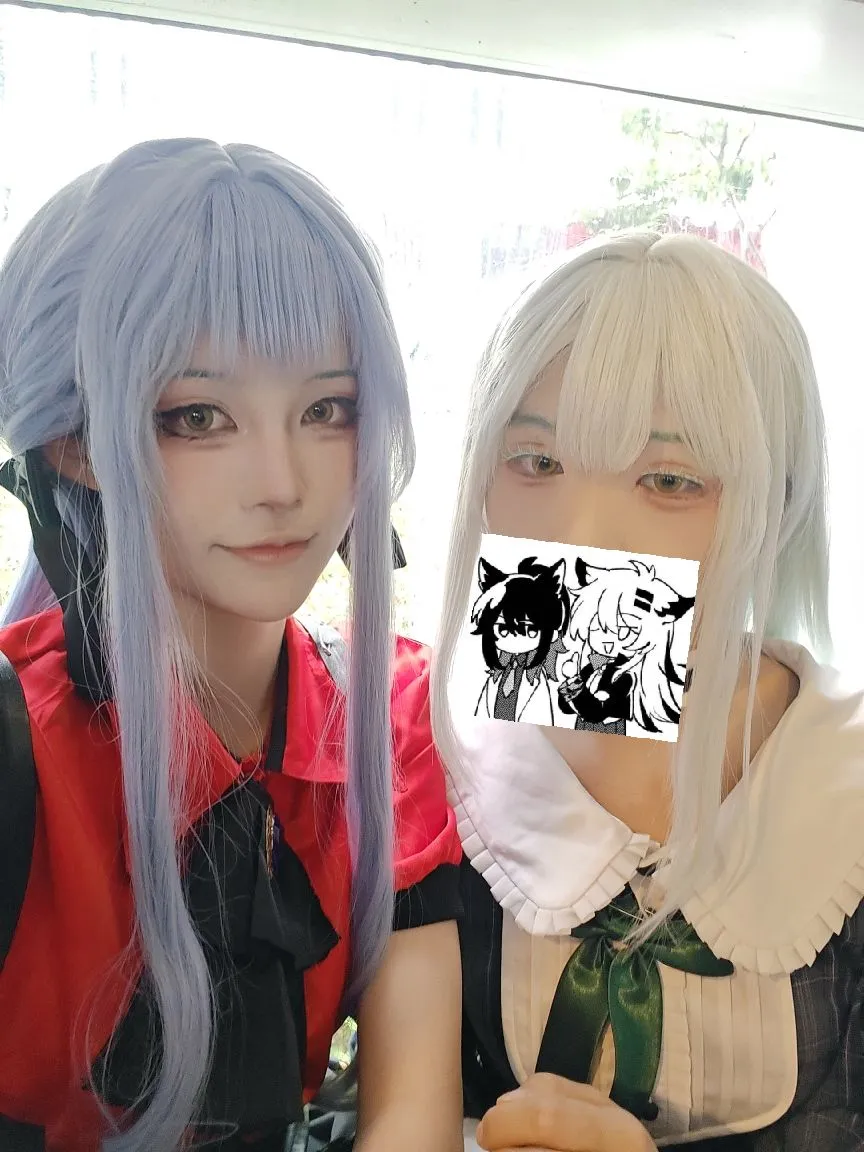 丰川祥子cos, 若叶睦cos, 广州萤火虫, BanG Dream! Ave Mujica, 漫展外场 - 第9张