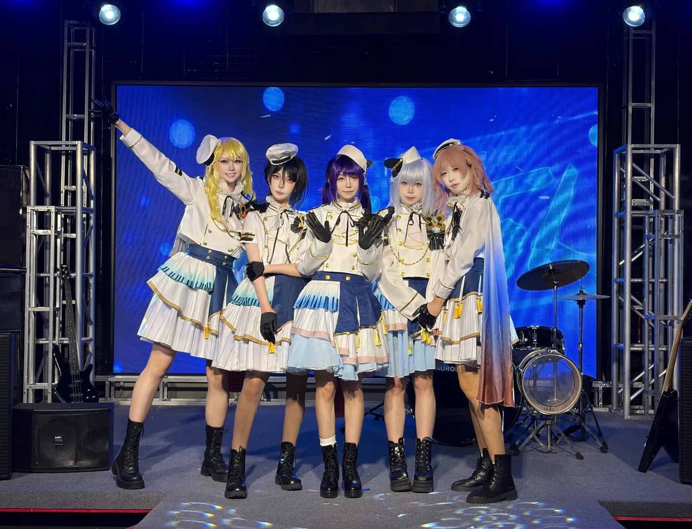 BanG Dream!, 倉田真白cos, 蝶團cos, Morfonica樂隊, 舞臺cosplay