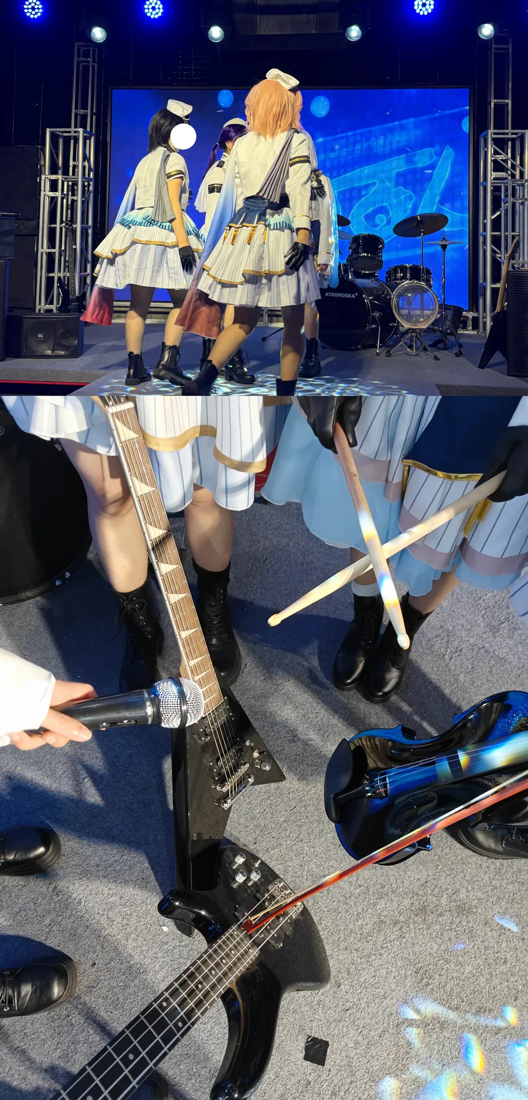 バンドリ！, 倉田ましろ コスプレ, モルフォニカ コスプレ, モルフォニカバンド, 舞台コスプレ - 6枚目