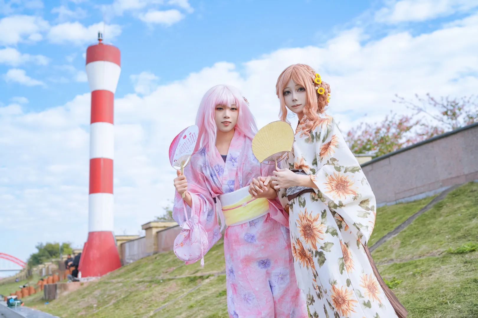 cosplay, BanG Dream! It's MyGO!!!!!, 千早爱音cos, 和风浴衣, 夏日祭 - 第4张