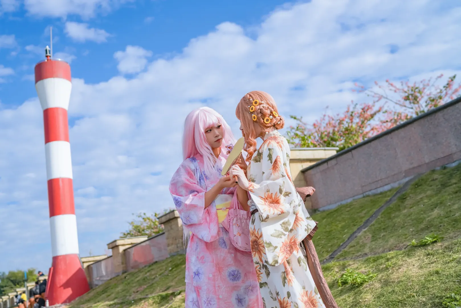 cosplay, BanG Dream! It's MyGO!!!!!, 千早爱音cos, 和风浴衣, 夏日祭 - 第9张