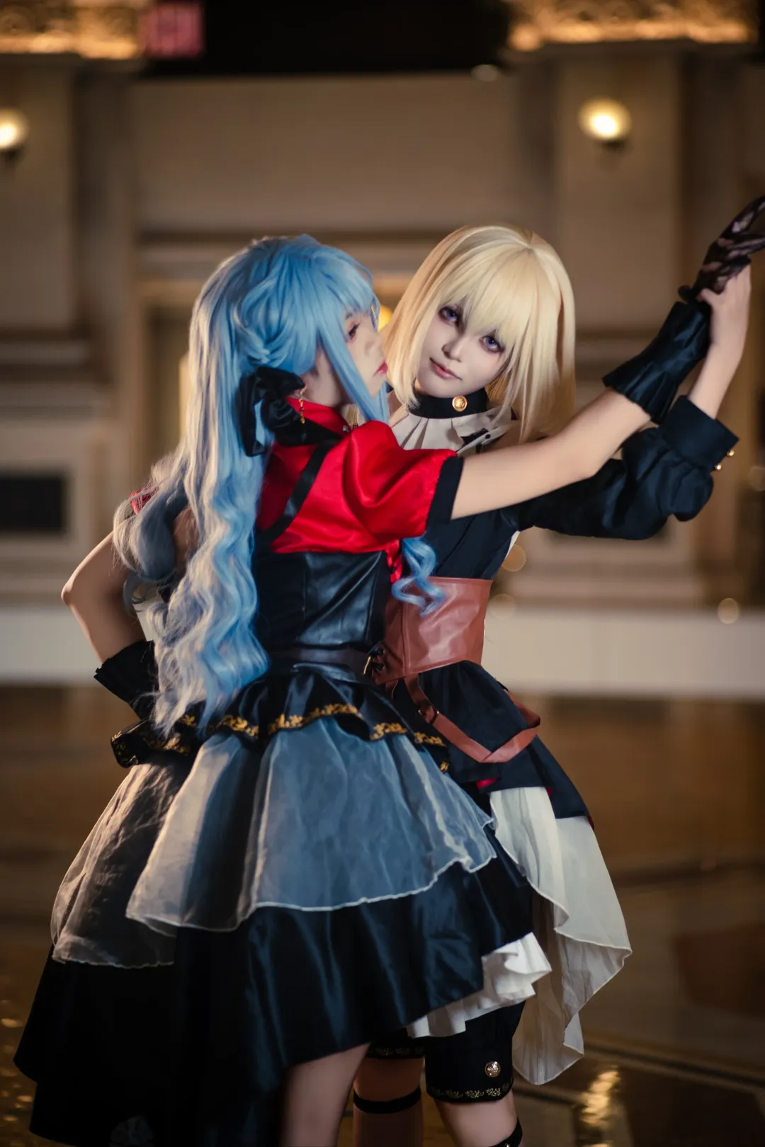 Ave Mujica, 三角初华cos, 双人cosplay, 初祥, 邦邦cosplay