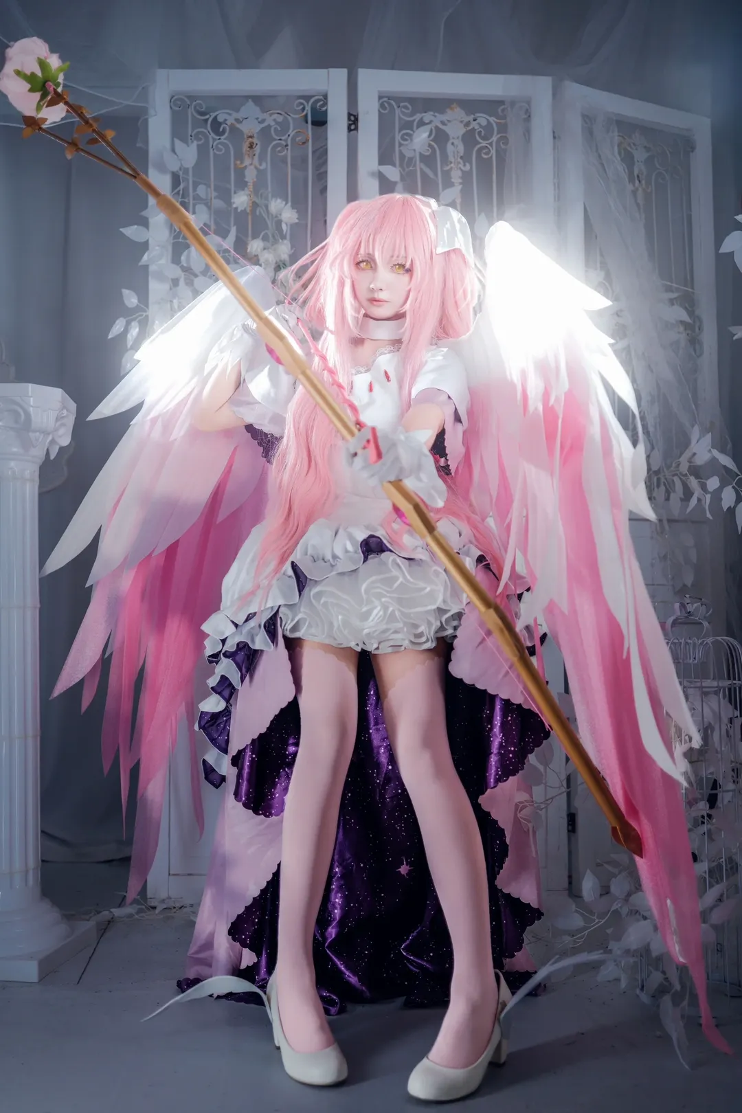鹿目圓cos, 魔法少女小圓, 曉美焰cos, 魔圓cosplay, 雙人正片 - 第4張