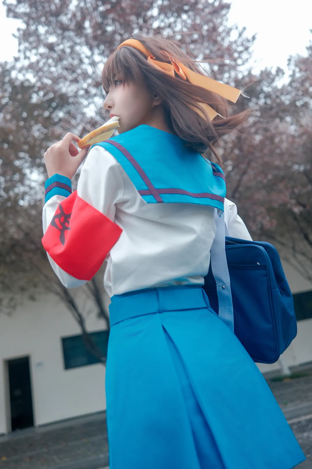 二次元cosplay, 凉宫春日cos, 凉宫春日的忧郁, 校园制服穿搭, 20周年纪念 - 第1张