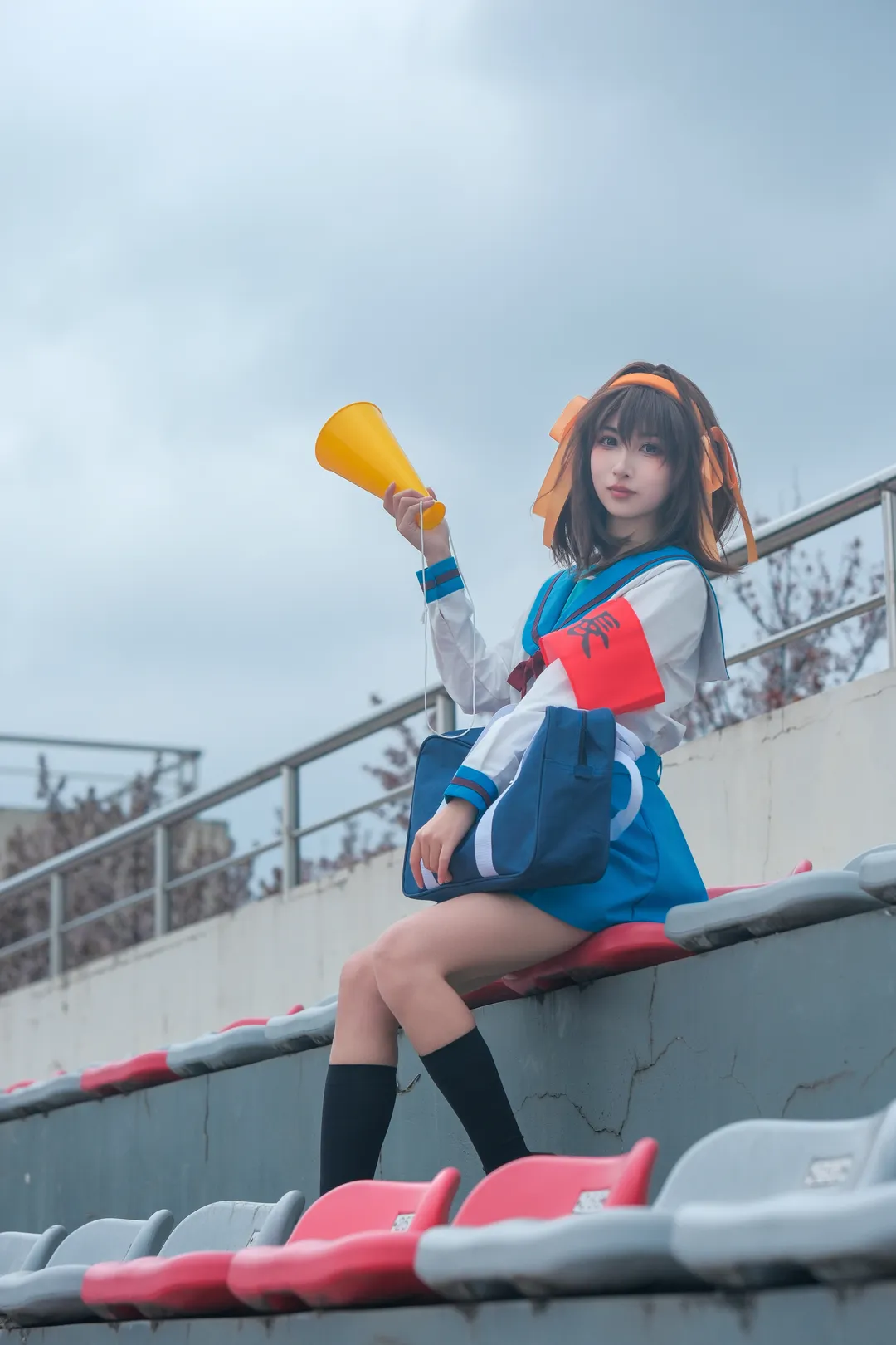 二次元cosplay, 凉宫春日cos, 凉宫春日的忧郁, 校园制服穿搭, 20周年纪念 - 第4张