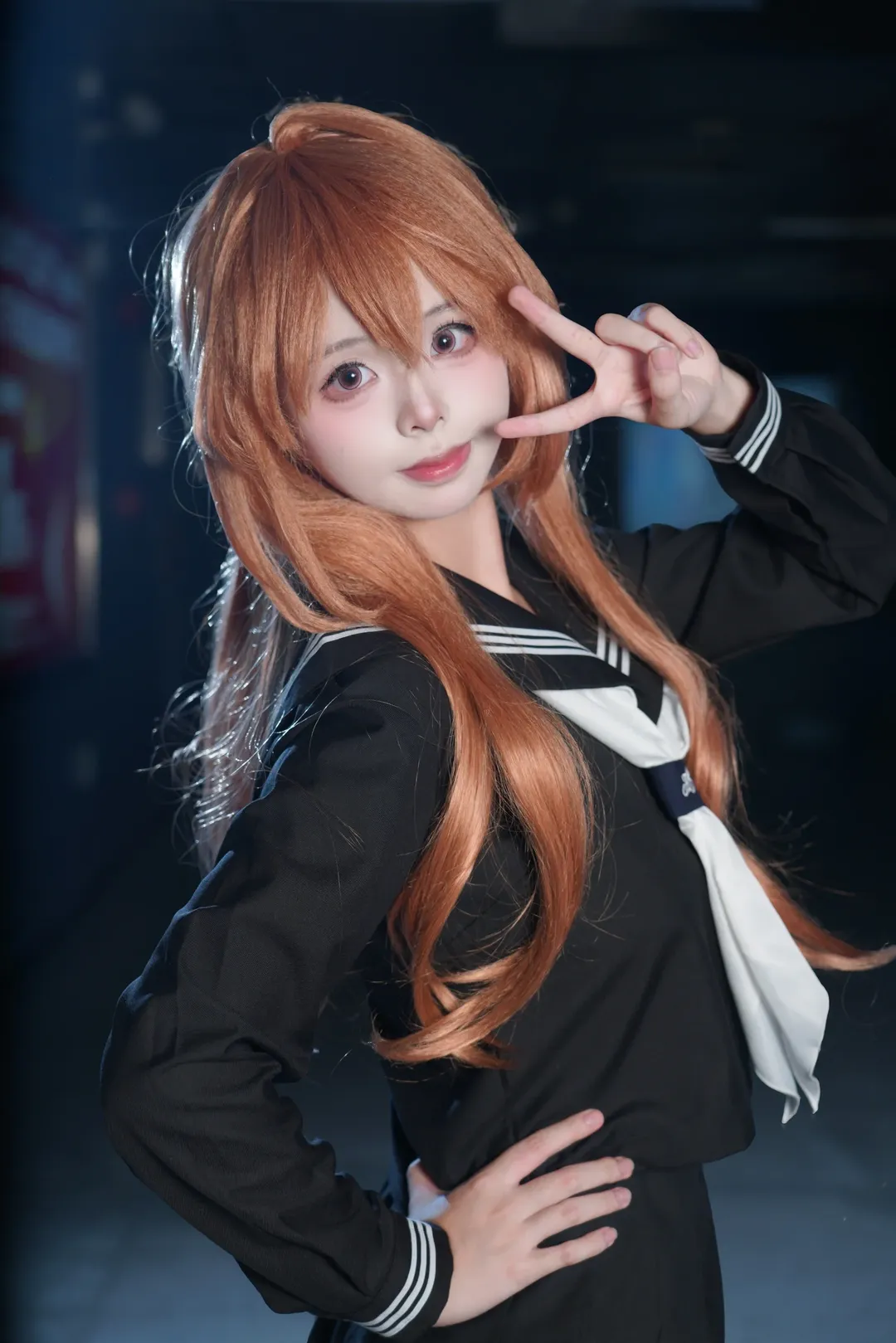 场照, 漫展返图, 逢坂大河cos, 龙与虎, cosplay摄影 - 第1张