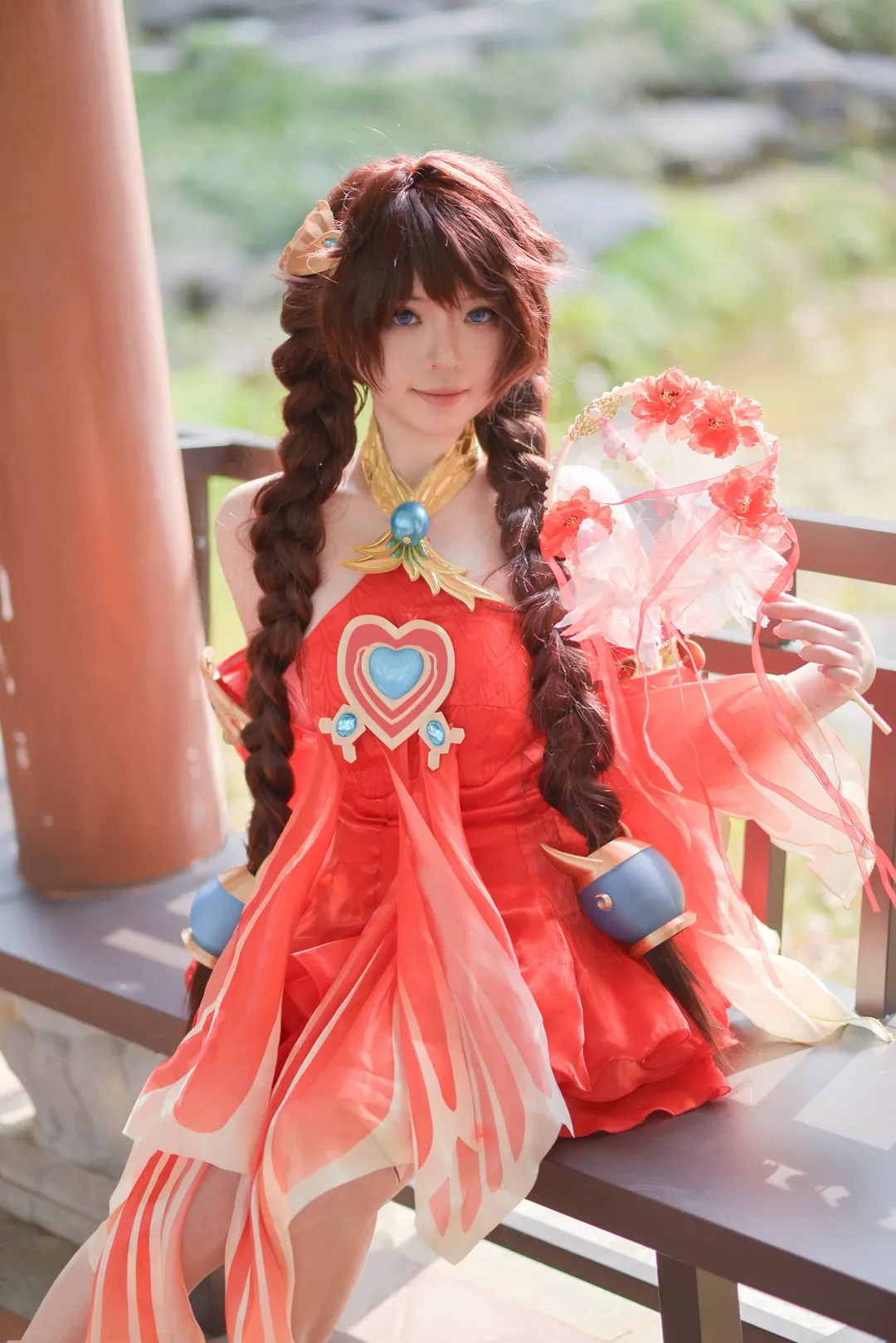 王者荣耀, 大乔cos, 国风cosplay, 二次元cos正片, 台山外景摄影