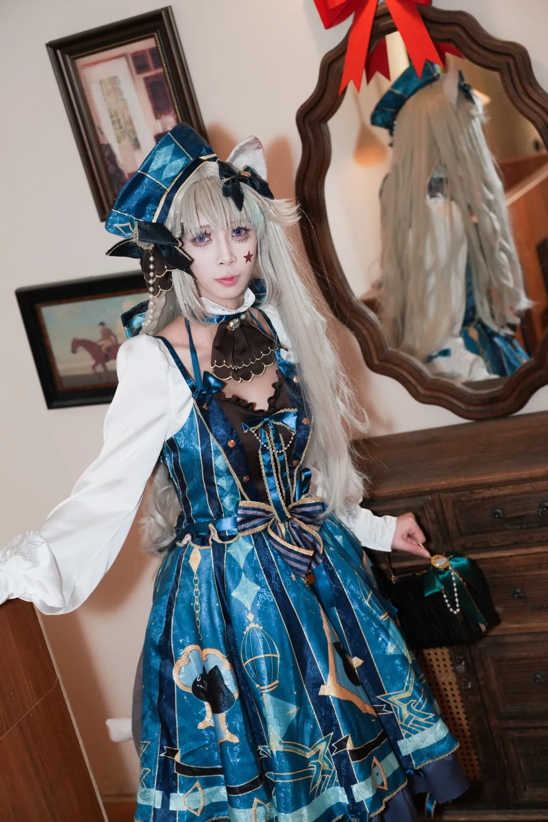 角色扮演, 原神, 琳妮特cos, cosplay正片, 魔术师造型cos - 第2张