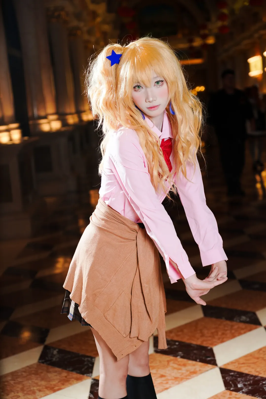 漫展返图, 二次元cosplay, 台山DS动漫展, 蓝原柚子cos, 柑橘味香气 - 第4张