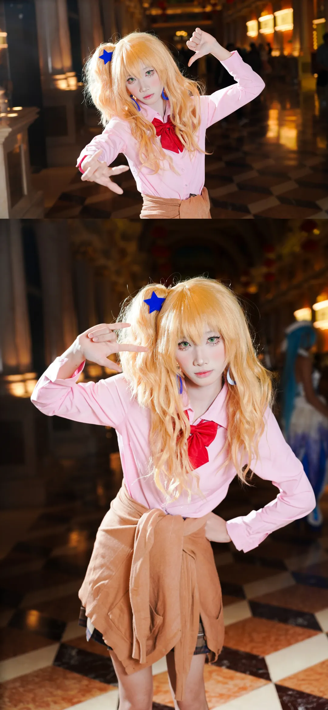 漫展返图, 二次元cosplay, 台山DS动漫展, 蓝原柚子cos, 柑橘味香气 - 第5张