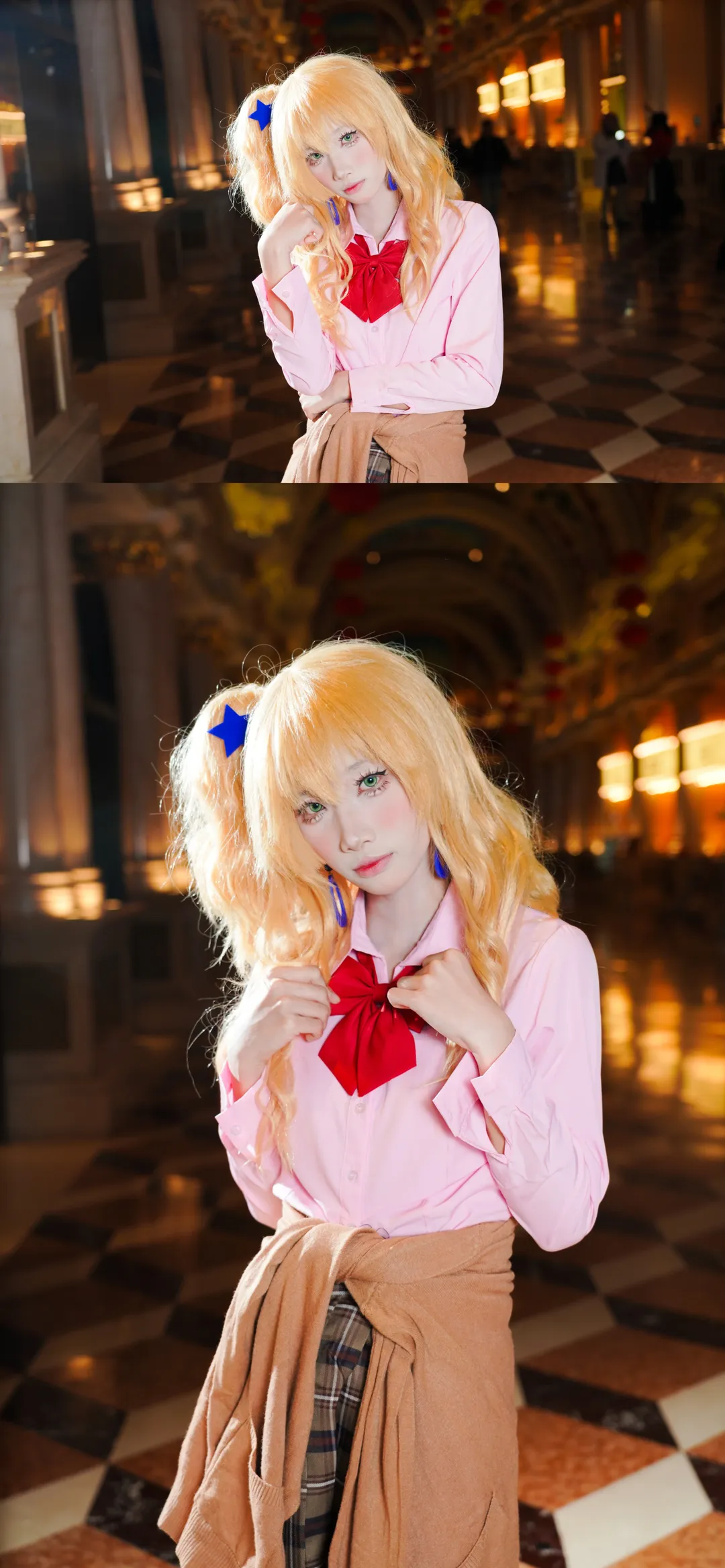 漫展返图, 二次元cosplay, 台山DS动漫展, 蓝原柚子cos, 柑橘味香气 - 第7张