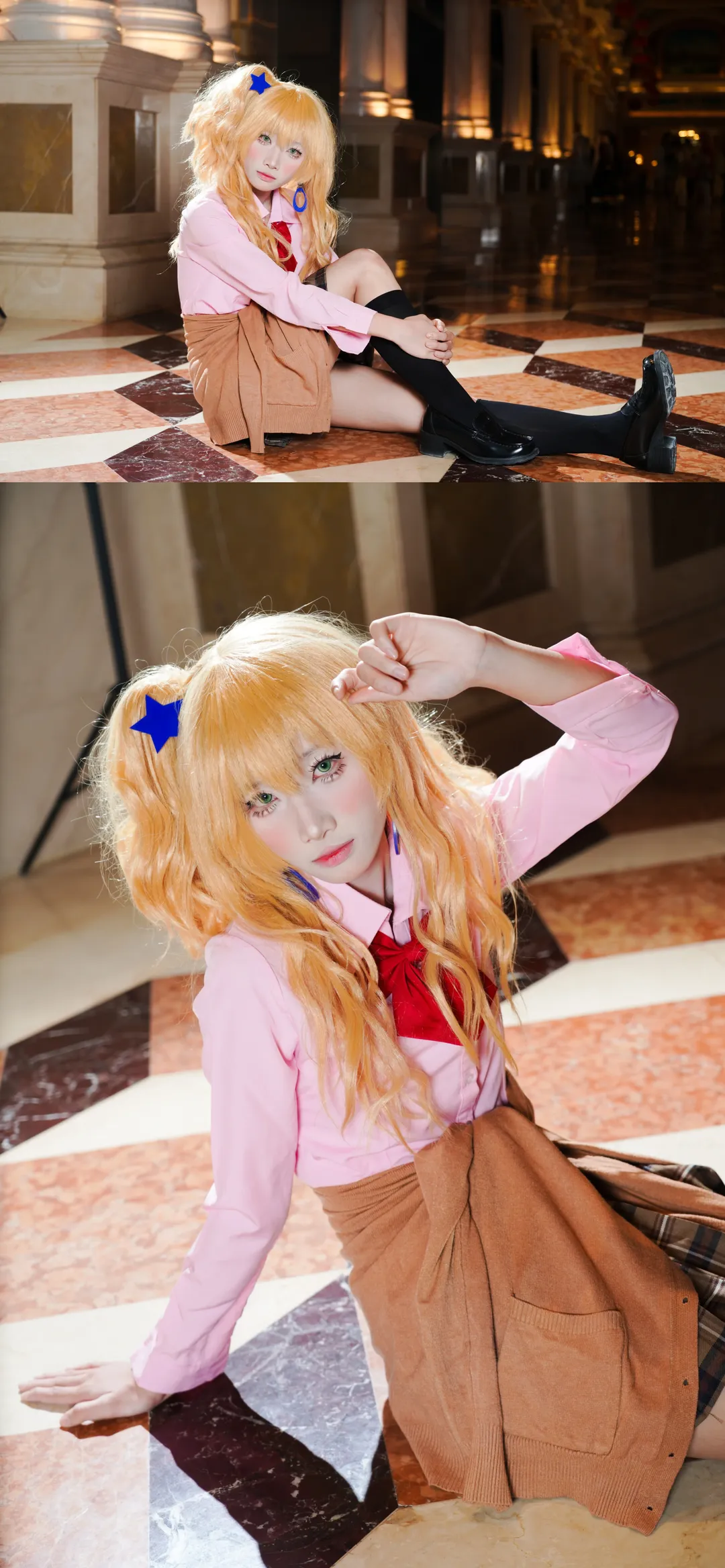 漫展返图, 二次元cosplay, 台山DS动漫展, 蓝原柚子cos, 柑橘味香气 - 第9张