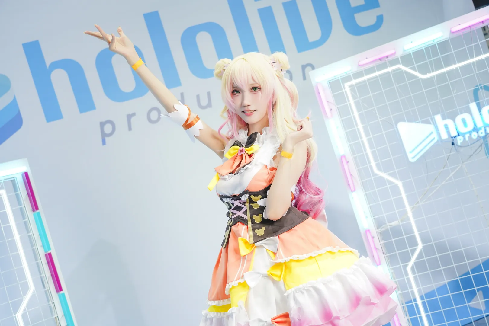 ホタルACGエキスポ, コスプレ写真のシェア, アイドル衣装, ホロライブ, 桃鈴ねねコスプレ - 3枚目