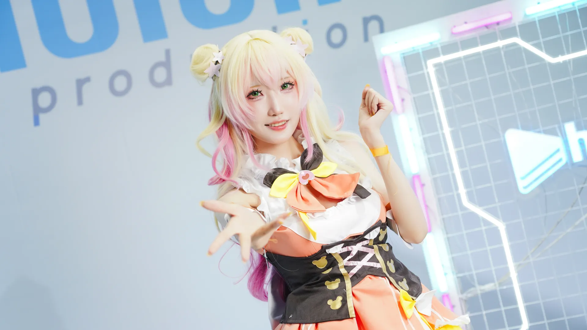 ホタルACGエキスポ, コスプレ写真のシェア, アイドル衣装, ホロライブ, 桃鈴ねねコスプレ - 6枚目