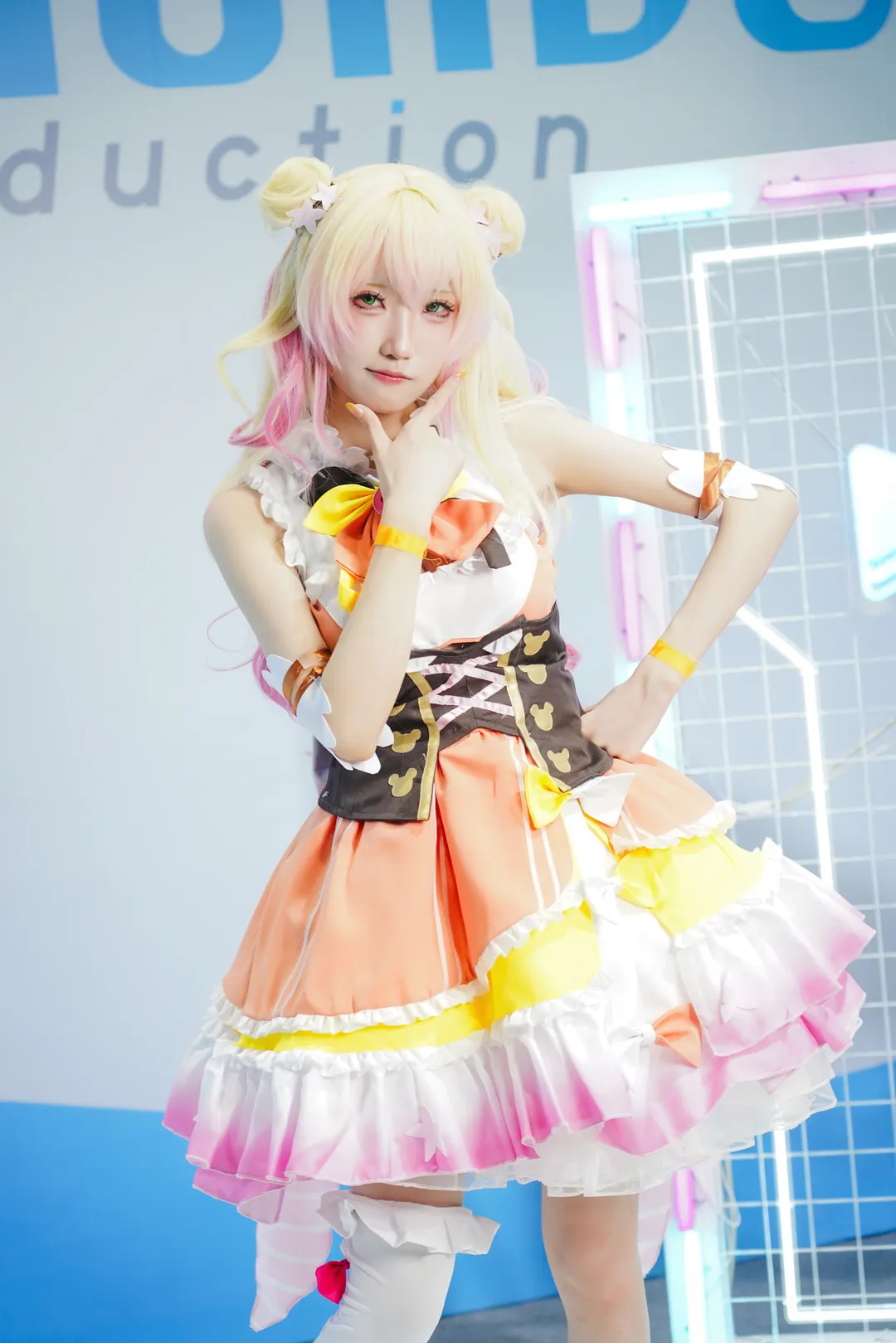ホタルACGエキスポ, コスプレ写真のシェア, アイドル衣装, ホロライブ, 桃鈴ねねコスプレ - 8枚目