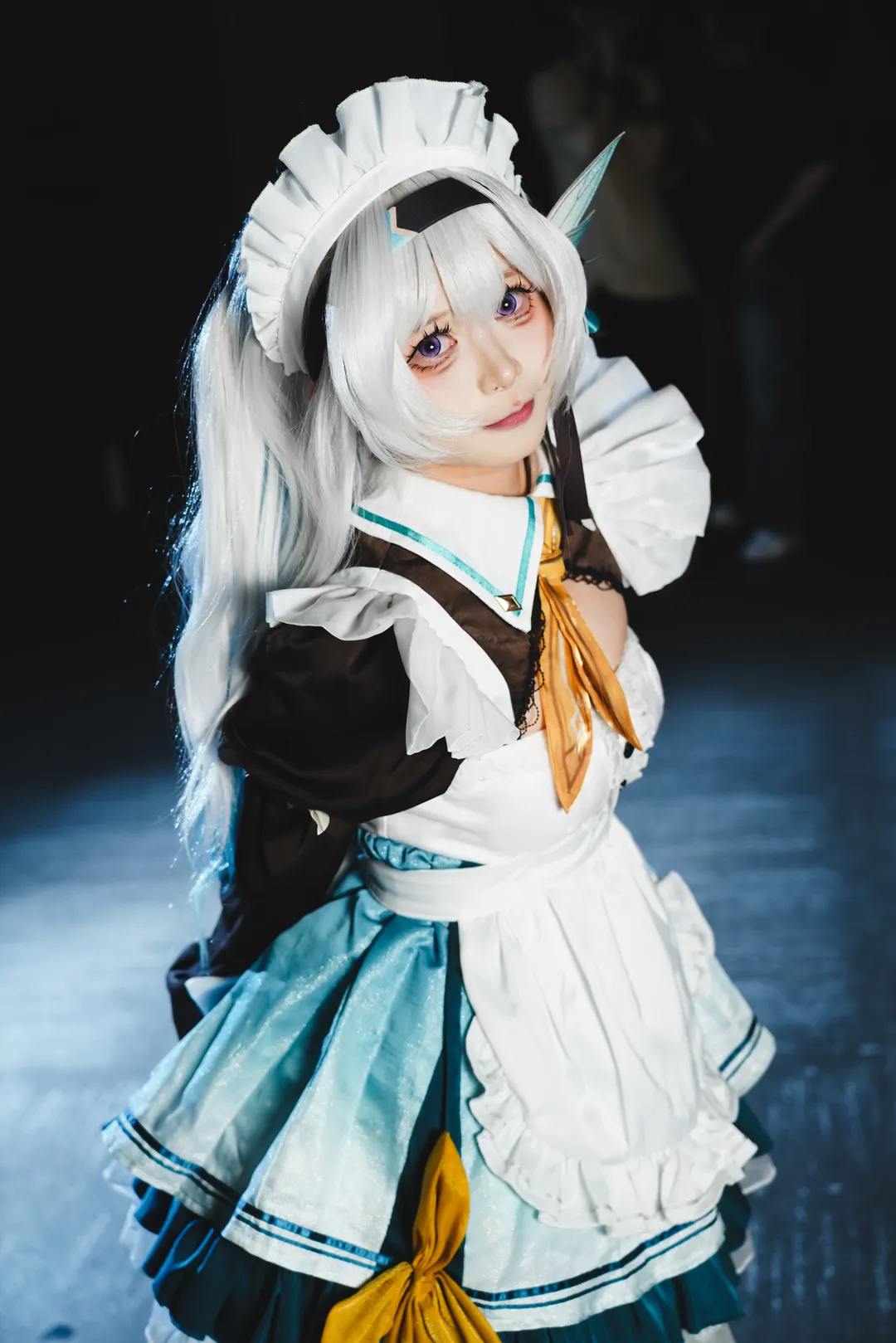 崩坏星穹铁道, 萤火虫漫展, 流萤cos, cosplay返图, 女仆cos - 第2张