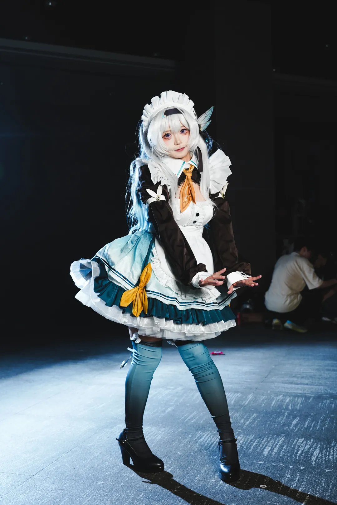 崩坏星穹铁道, 萤火虫漫展, 流萤cos, cosplay返图, 女仆cos - 第7张