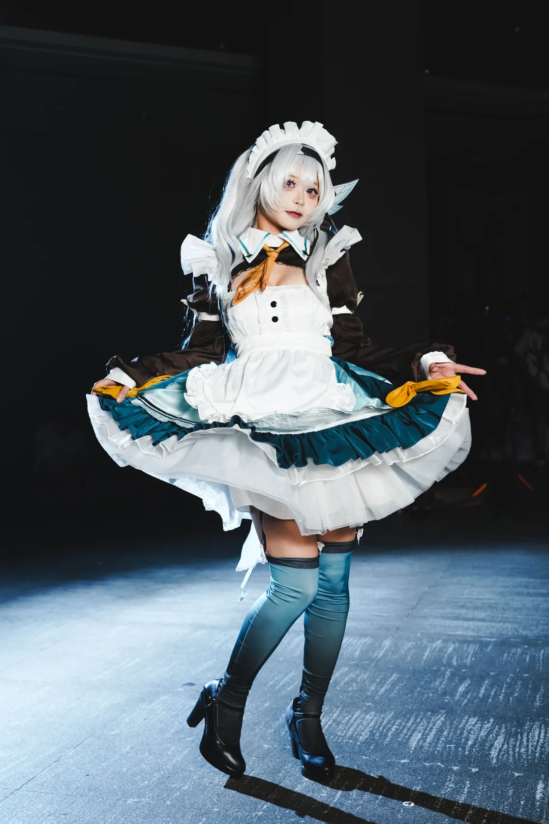 崩坏星穹铁道, 萤火虫漫展, 流萤cos, cosplay返图, 女仆cos - 第8张