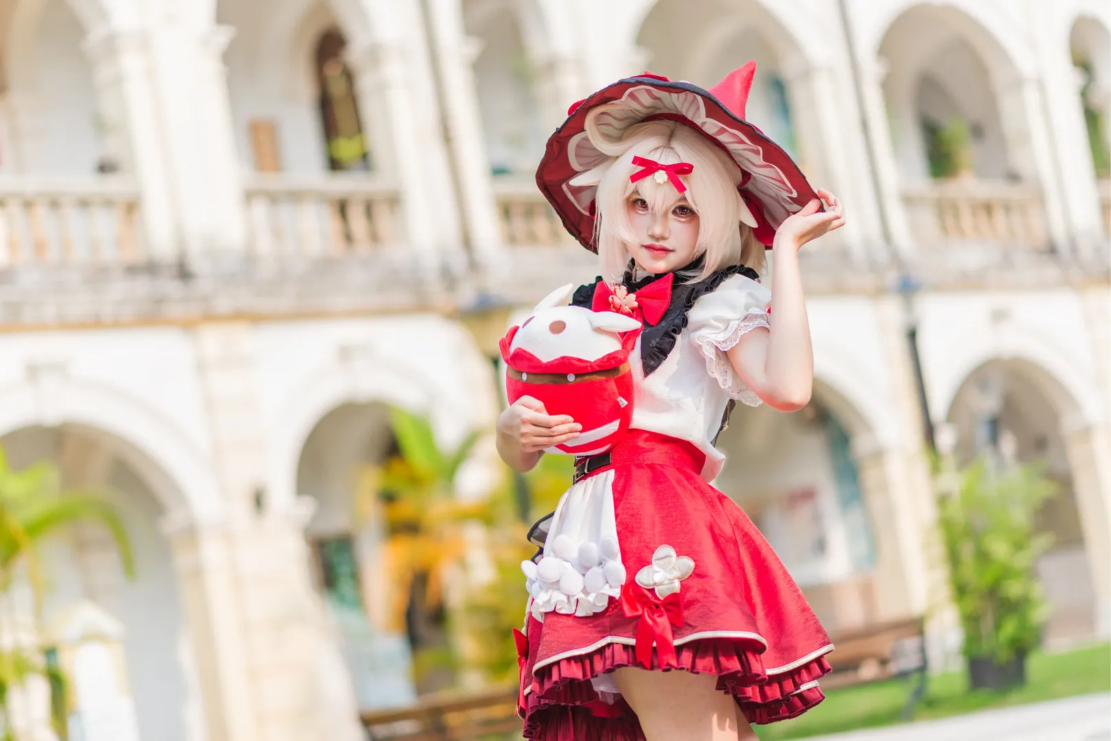 原神, 可莉cos, 二次元cosplay, 外景摄影, 原神cos - 第3张