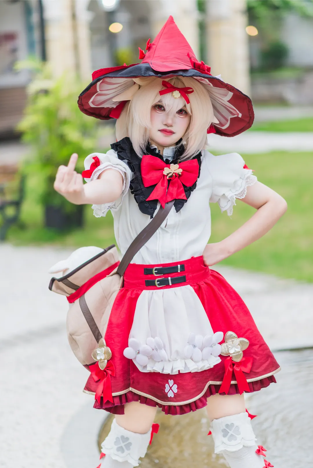 原神, 可莉cos, 二次元cosplay, 外景摄影, 原神cos - 第5张
