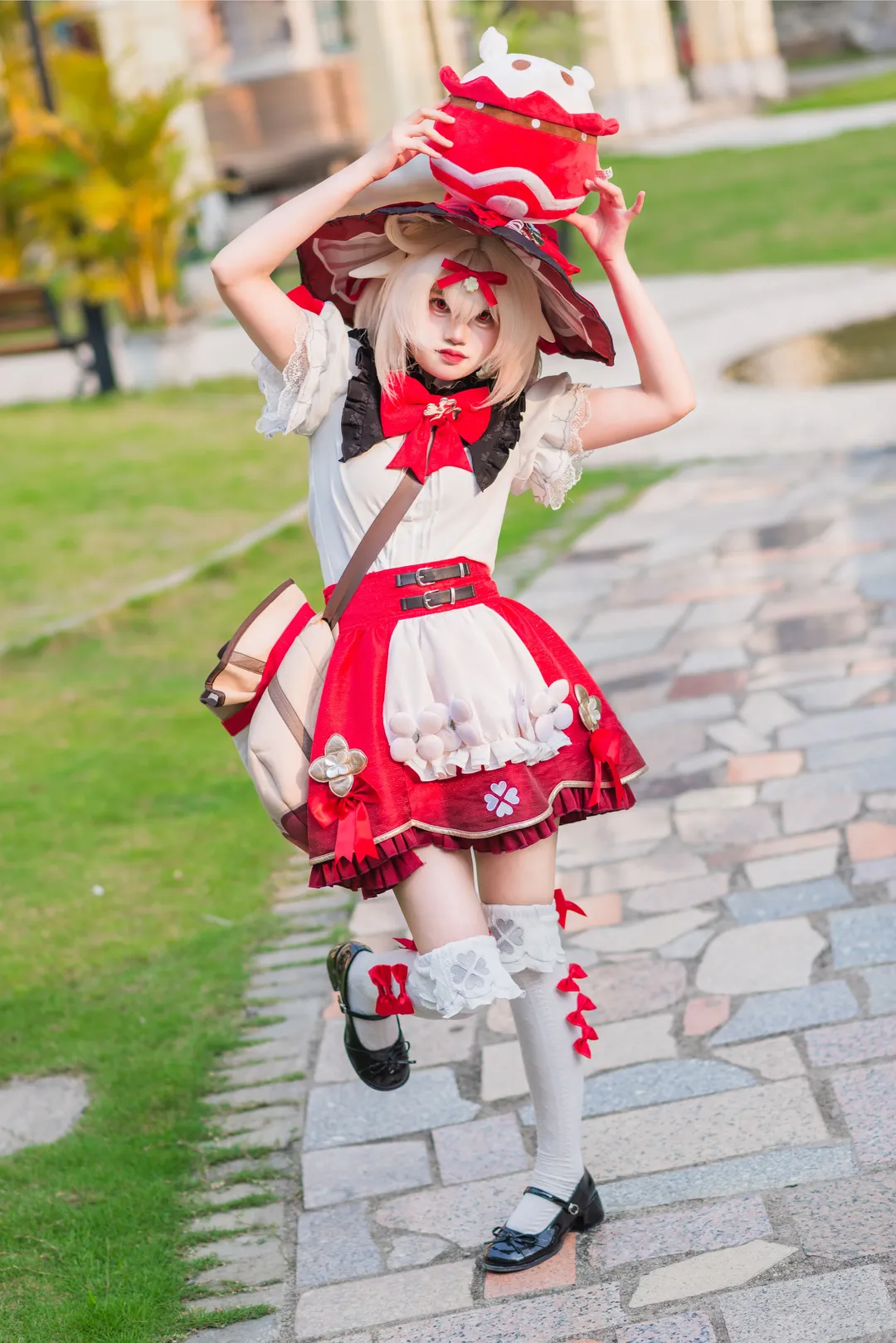原神, 可莉cos, 二次元cosplay, 外景摄影, 原神cos - 第9张