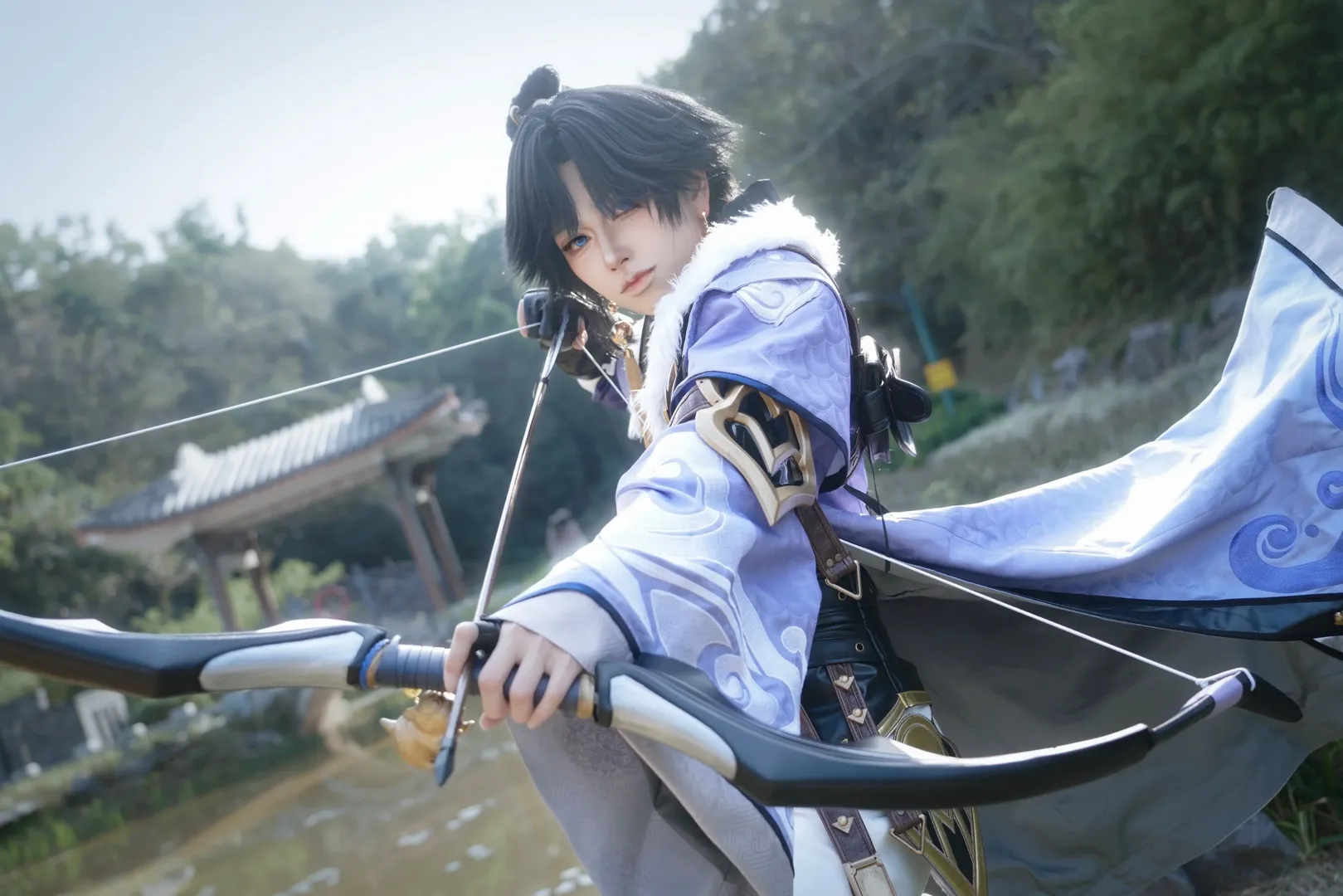 cos正片, 王者荣耀, 古风cos, 孙权cos, 弓箭手 - 第3张