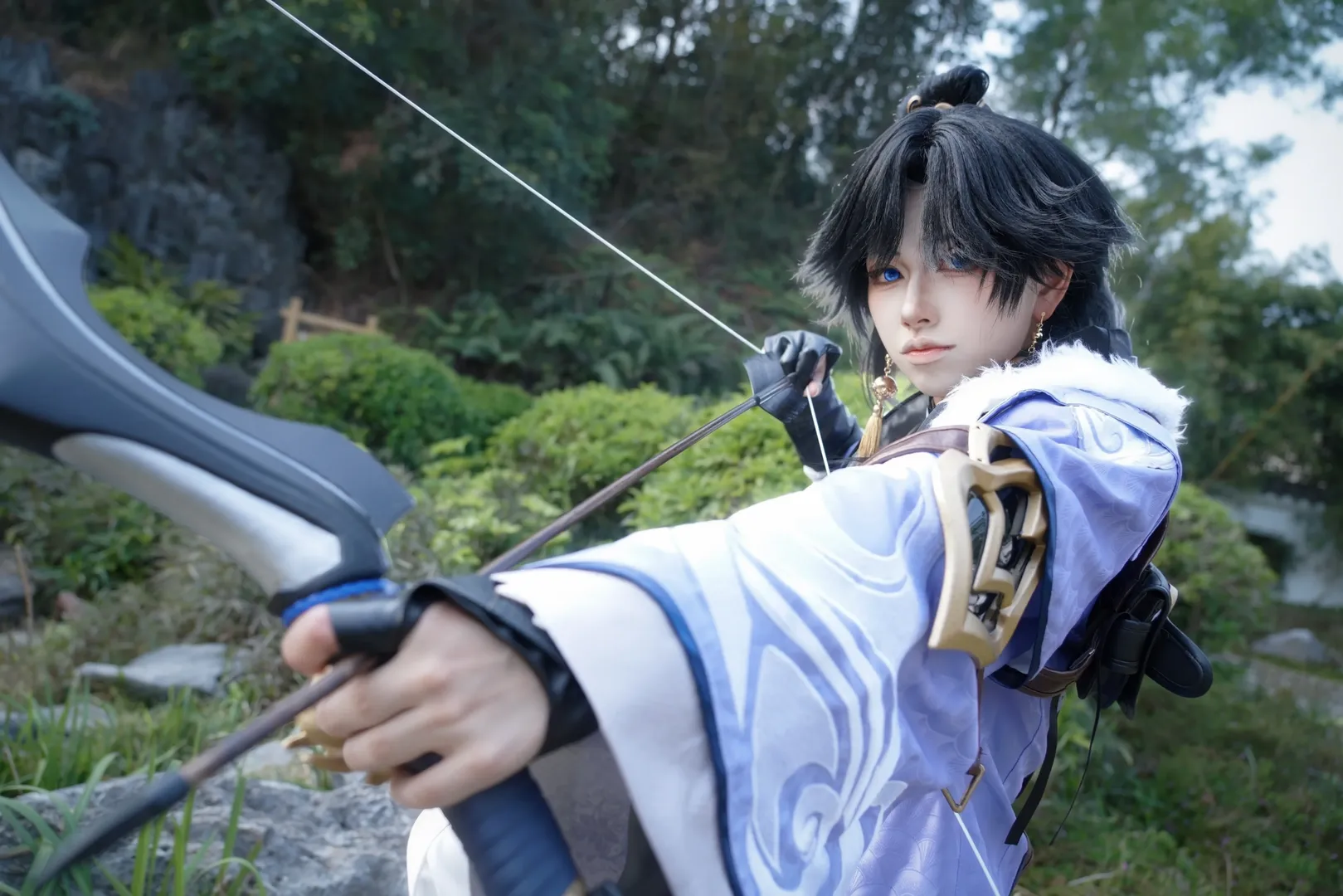 cos正片, 王者荣耀, 古风cos, 孙权cos, 弓箭手 - 第4张