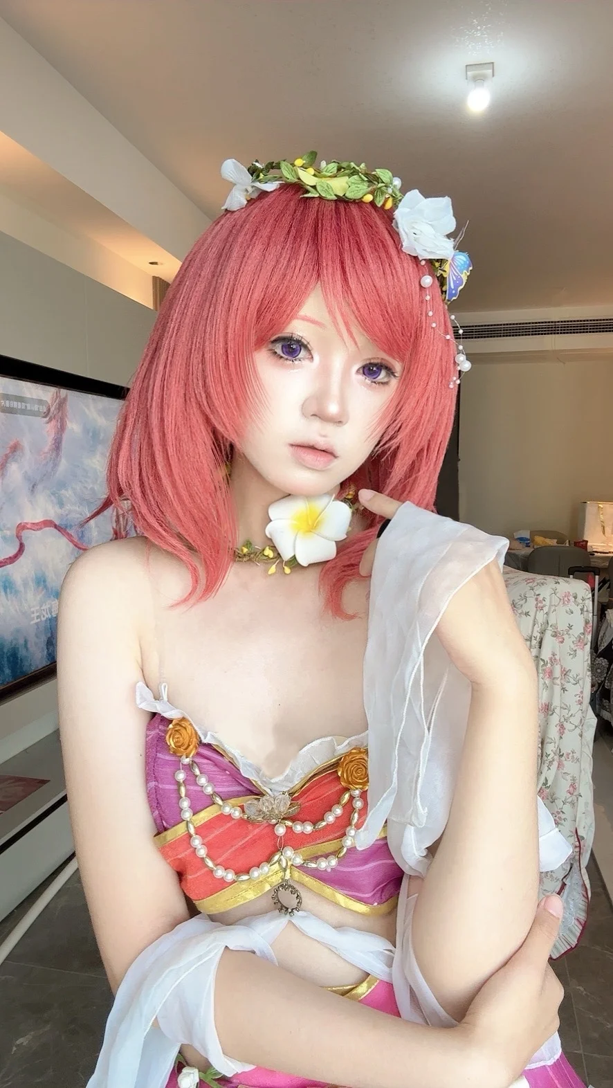 cosplay日常, 二次元漫展, 红发造型, lovelive, 西木野真姬cos - 第2张