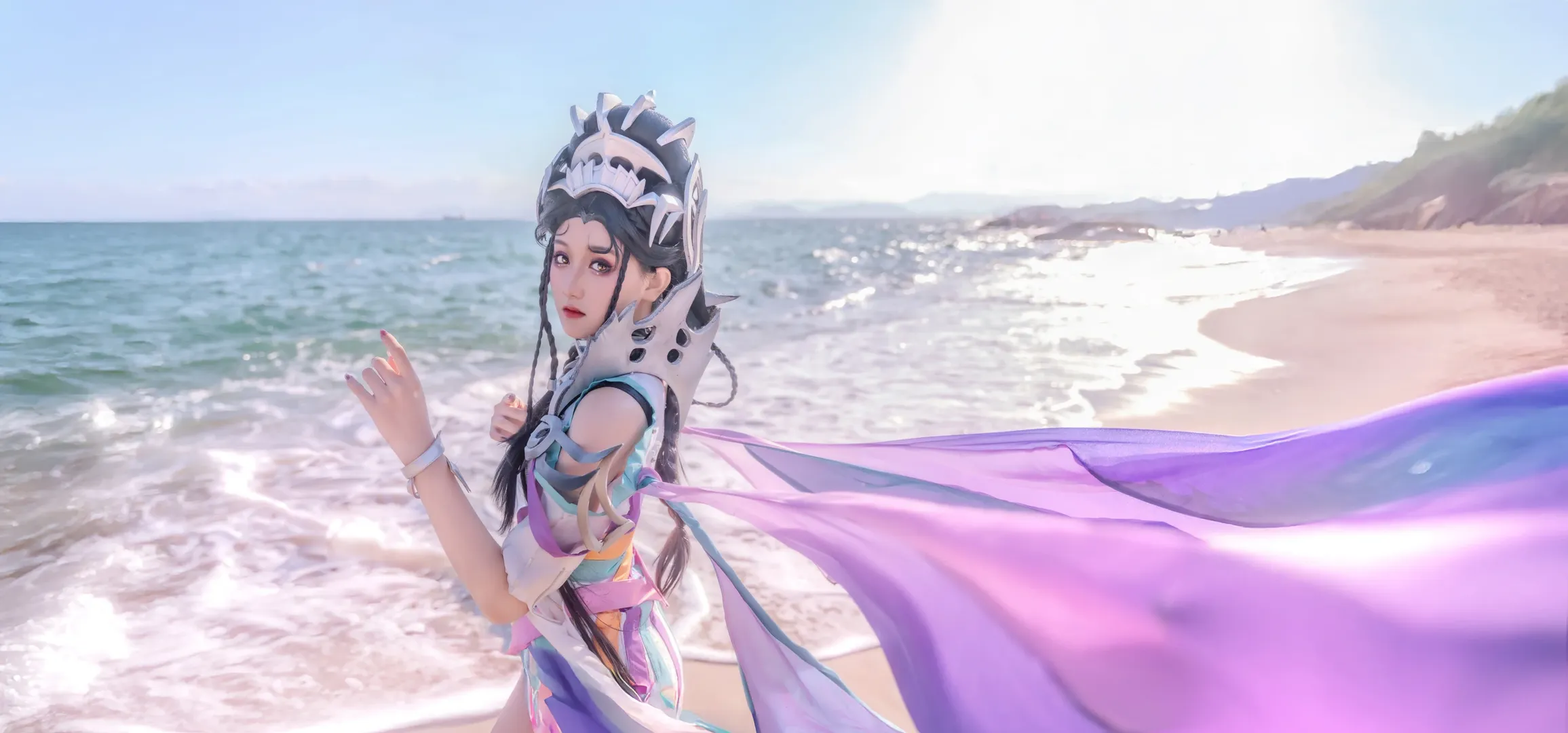 王者荣耀, cosplay摄影, 芈月cos, 深圳海边摄影, 国风动漫 - 第7张