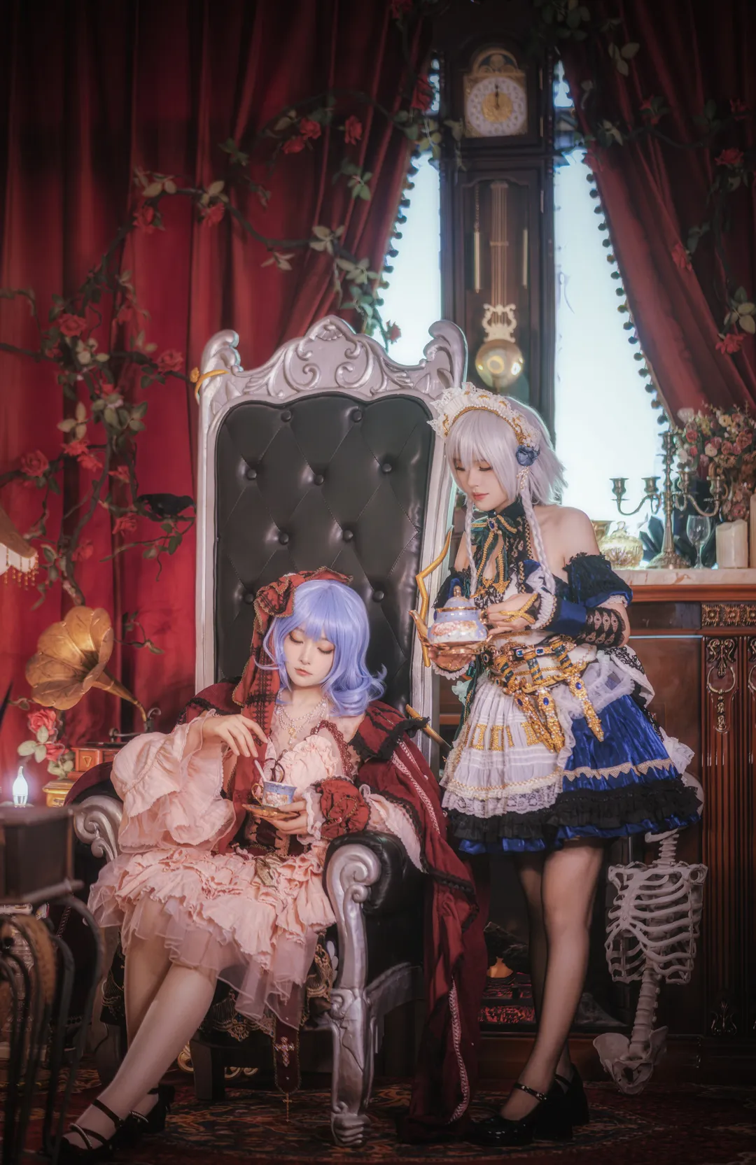 女仆装, 东方, 十六夜咲夜cos, cosplay摄影, 复古哥特 - 第11张