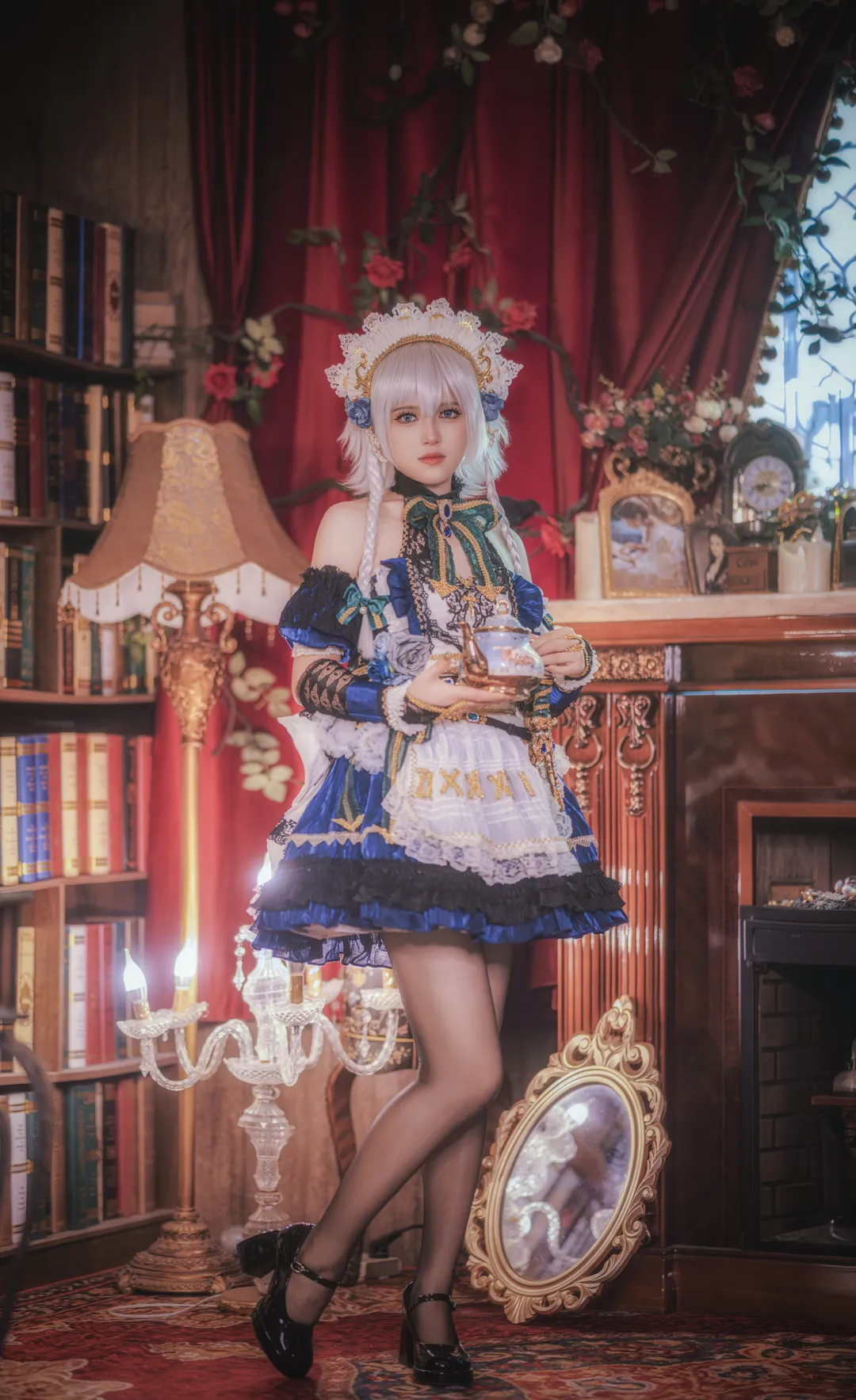 女仆装, 东方, 十六夜咲夜cos, cosplay摄影, 复古哥特 - 第6张