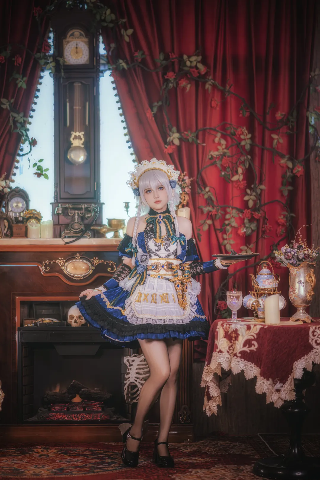 女仆装, 东方, 十六夜咲夜cos, cosplay摄影, 复古哥特 - 第7张