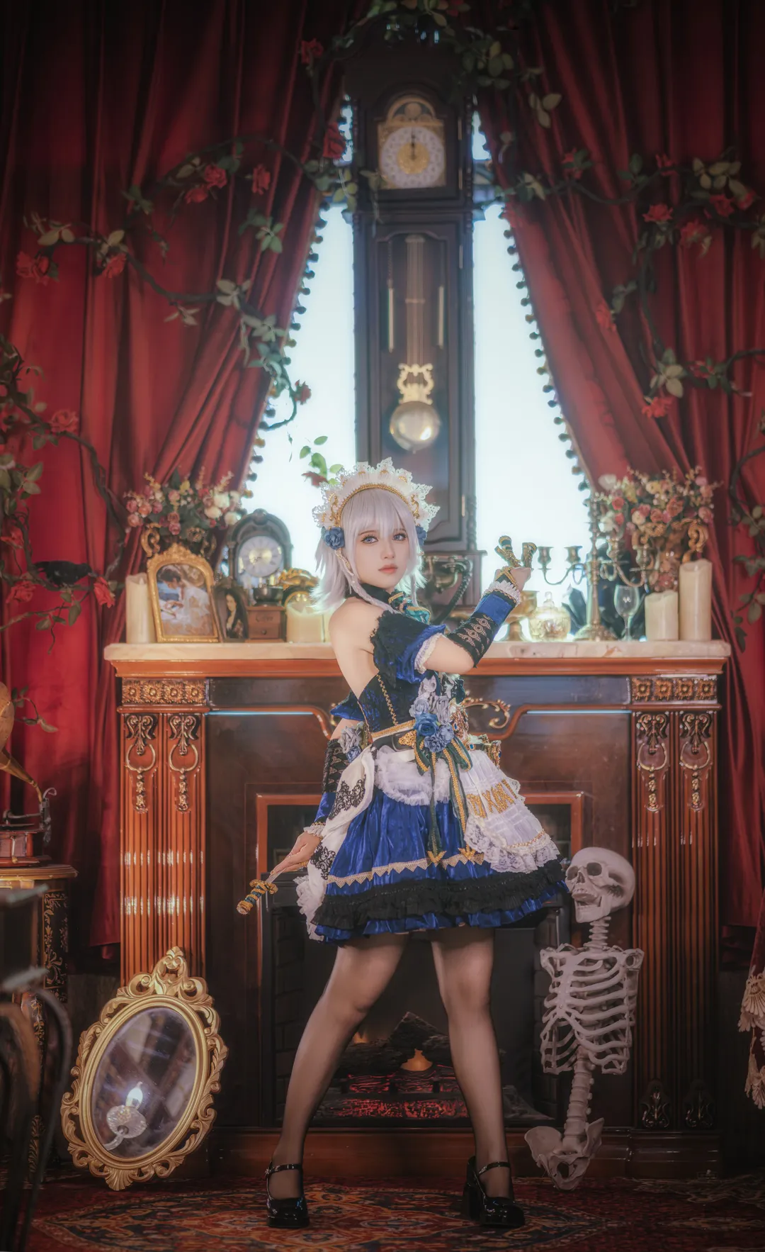 女仆装, 东方, 十六夜咲夜cos, cosplay摄影, 复古哥特 - 第8张