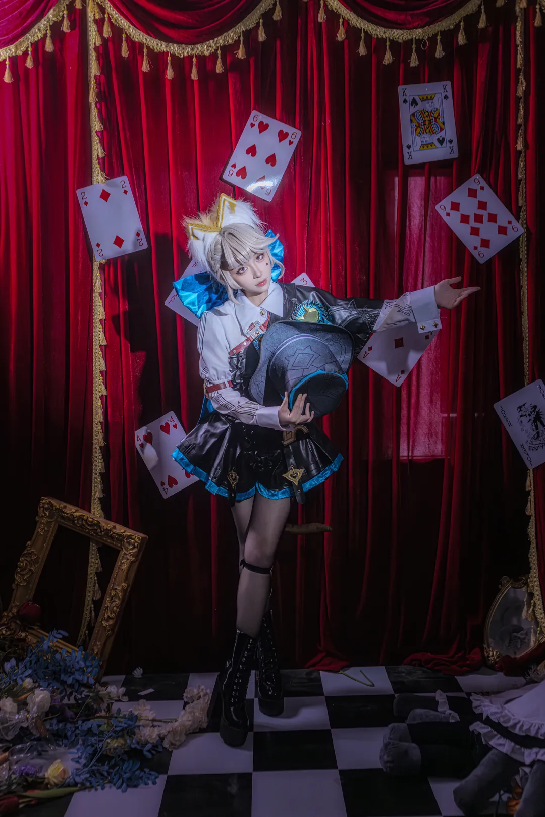原神, 琳妮特cos, cosplay摄影, 二次元穿搭, 魔术师主题 - 第2张